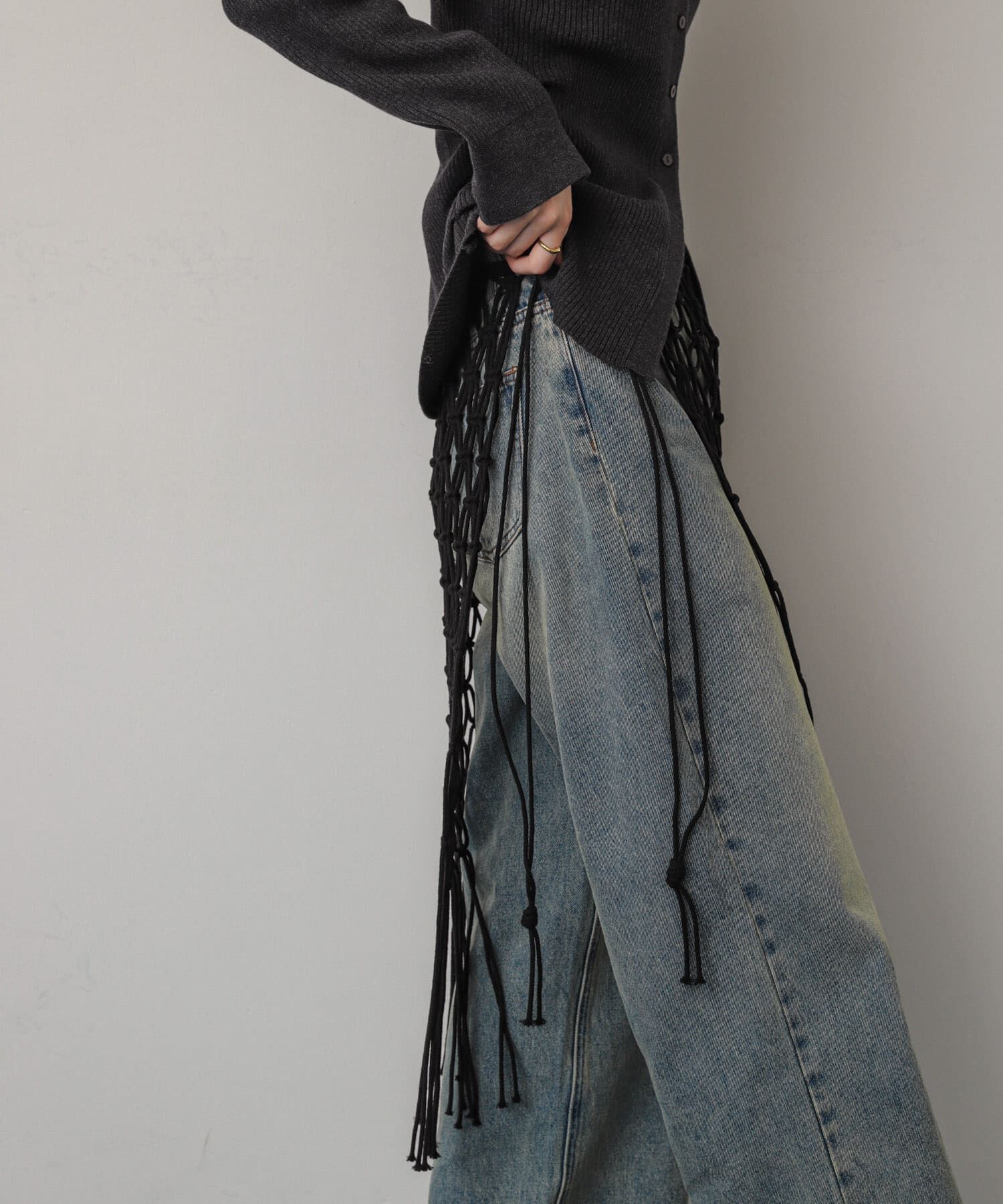 SENSE OF PLACE by URBAN RESEARCH「マクラメマキスカート」|スカート|