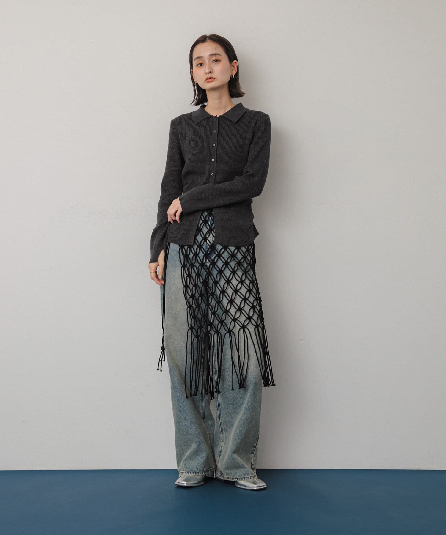 SENSE OF PLACE by URBAN RESEARCH「マクラメマキスカート」|スカート|