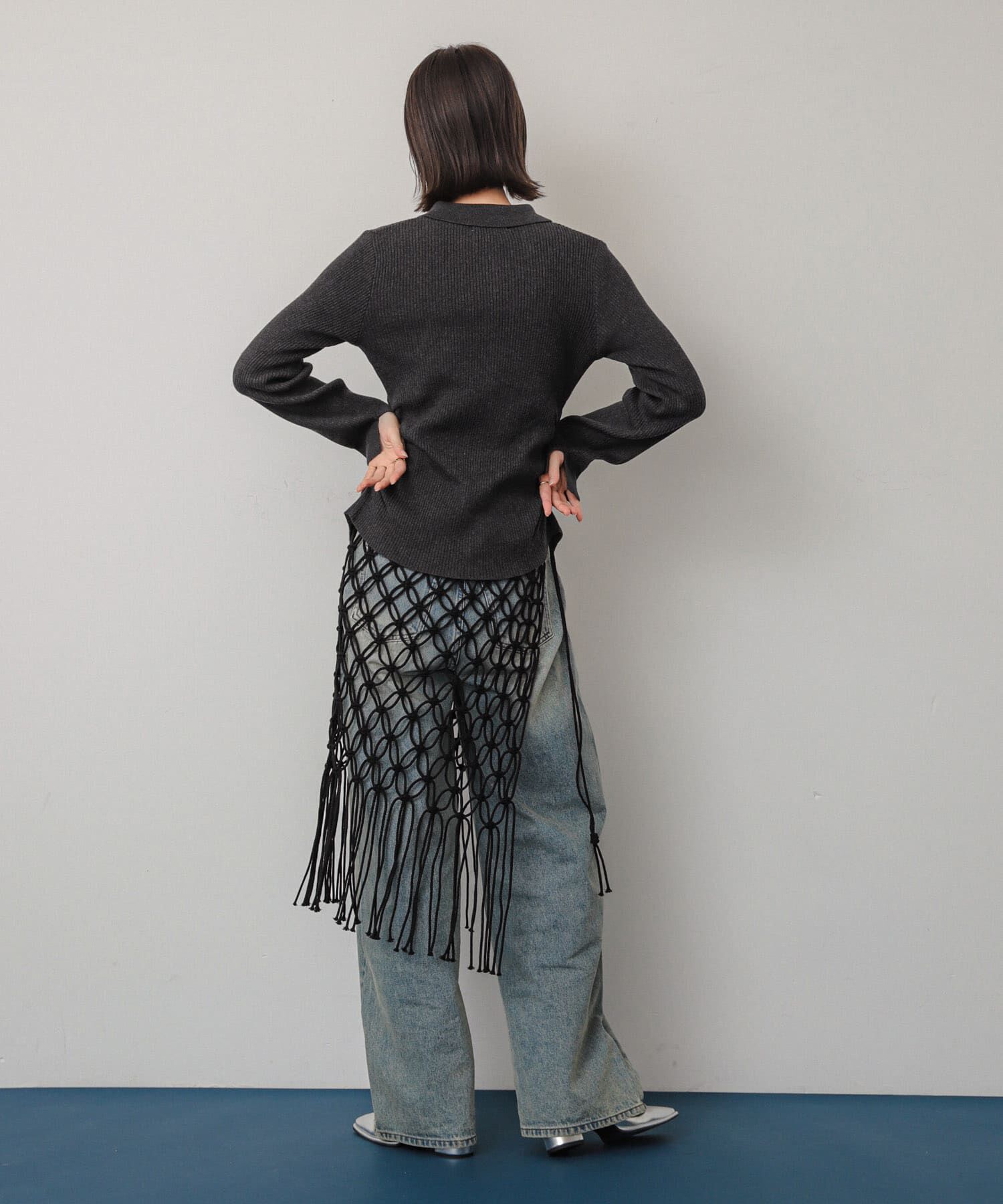 SENSE OF PLACE by URBAN RESEARCH「マクラメマキスカート」|スカート|