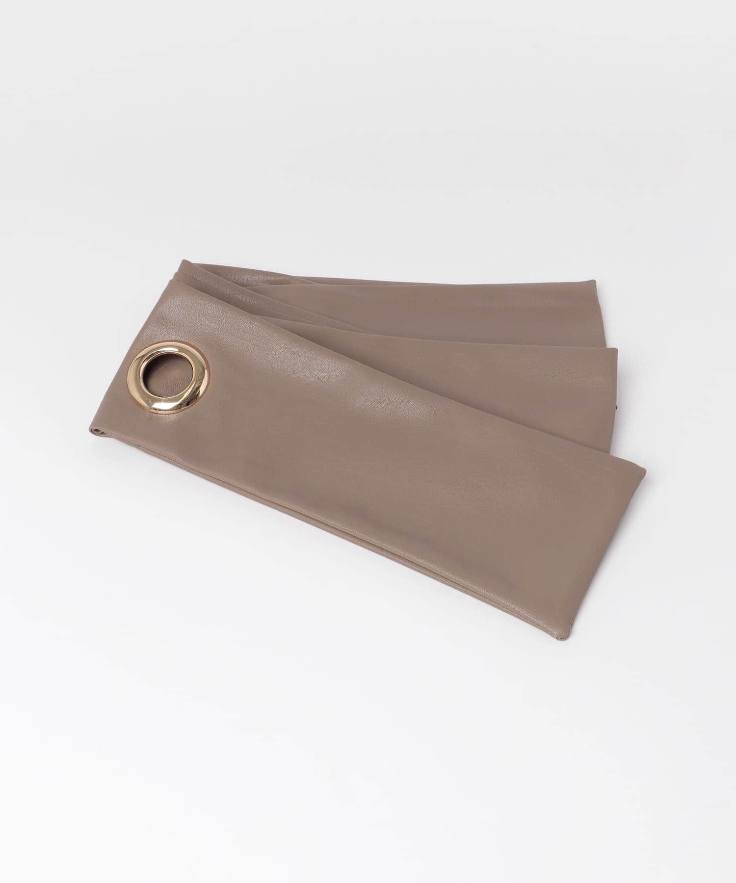 SENSE OF PLACE by URBAN RESEARCH「フェイクレザー結びベルト」|ベルト|ライトベージュ