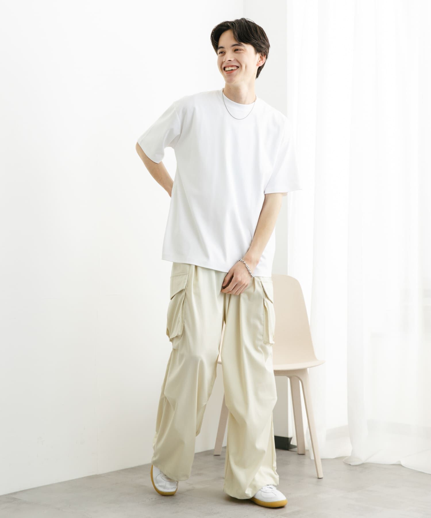 SENSE OF PLACE by URBAN RESEARCH「コットンスムースショートスリーブTシャツ」|Tシャツ・カットソー|