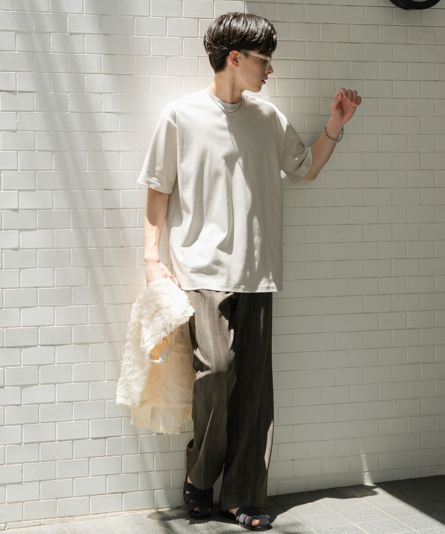 SENSE OF PLACE by URBAN RESEARCH「コットンスムースショートスリーブTシャツ」|Tシャツ・カットソー|