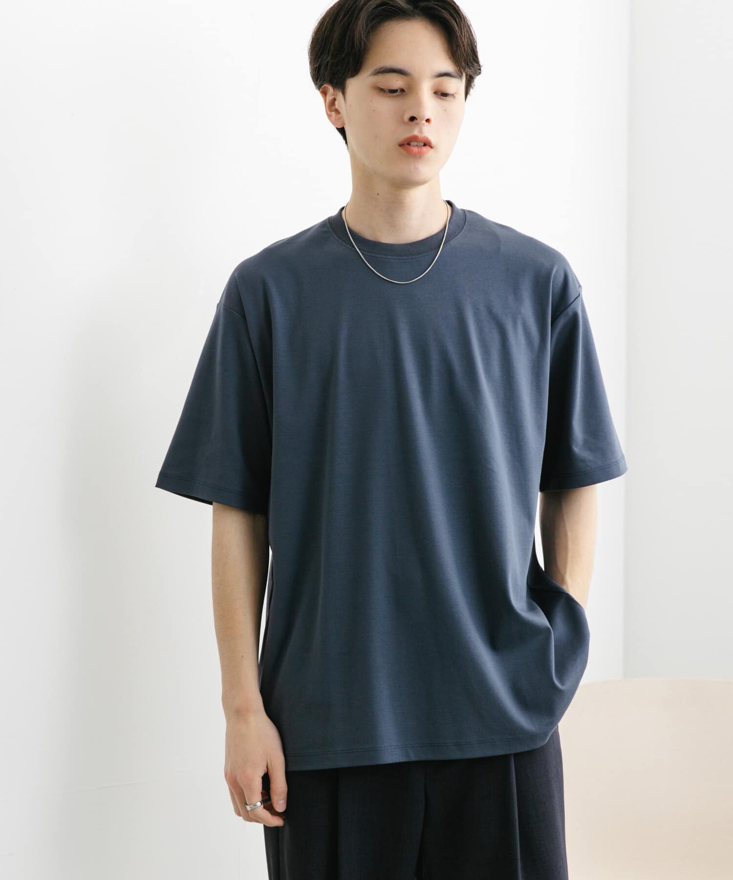 SENSE OF PLACE by URBAN RESEARCH「コットンスムースショートスリーブTシャツ」|Tシャツ・カットソー|