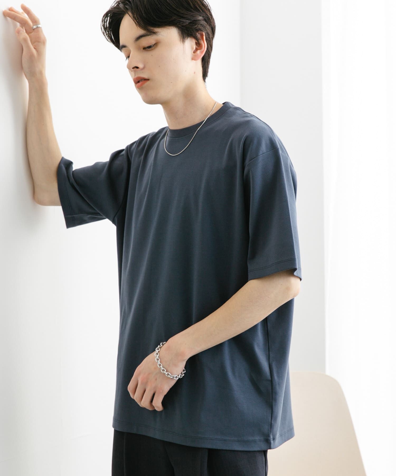 SENSE OF PLACE by URBAN RESEARCH「コットンスムースショートスリーブTシャツ」|Tシャツ・カットソー|