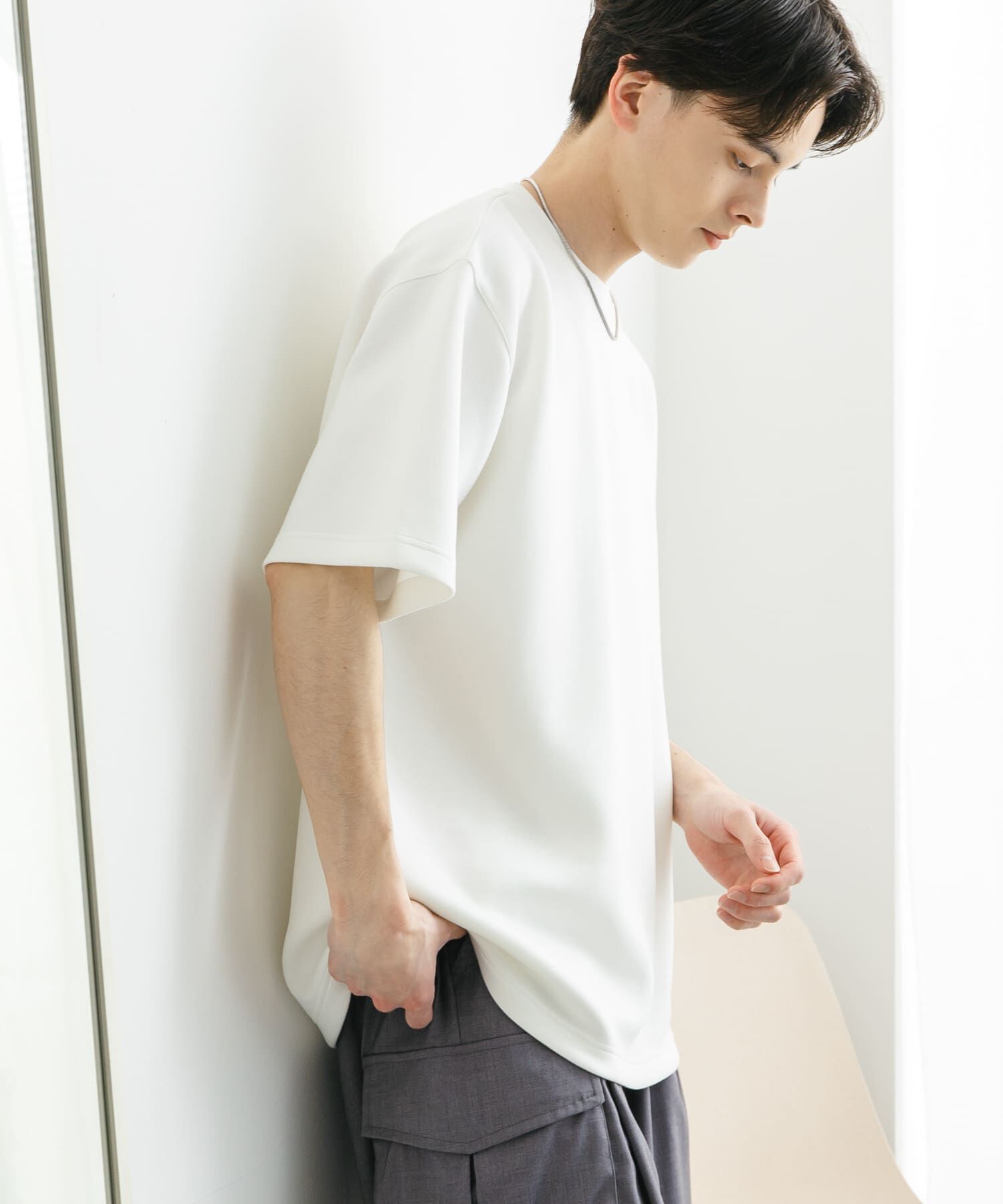 SENSE OF PLACE by URBAN RESEARCH「『一部WEB限定ｶﾗｰ』『ﾕﾆｾｯｸｽ』ﾀﾞﾝﾎﾞｰﾙﾎﾟﾝﾁｼｮｰﾄ 」|Tシャツ・カットソー|
