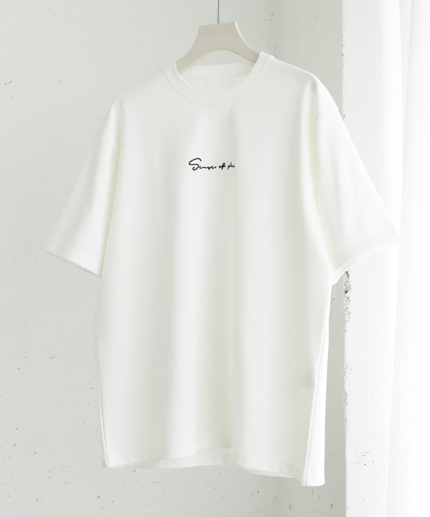 SENSE OF PLACE by URBAN RESEARCH「『ユニセックス』シシュウポンチショートスリーブTシャツ」|Tシャツ・カットソー|