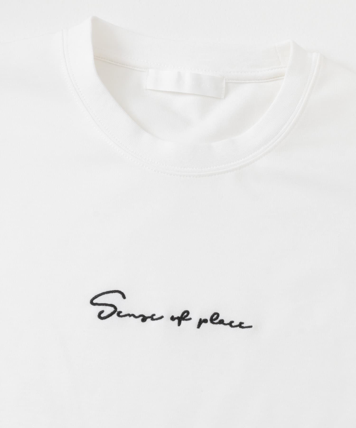 SENSE OF PLACE by URBAN RESEARCH「『ユニセックス』シシュウポンチショートスリーブTシャツ」|Tシャツ・カットソー|