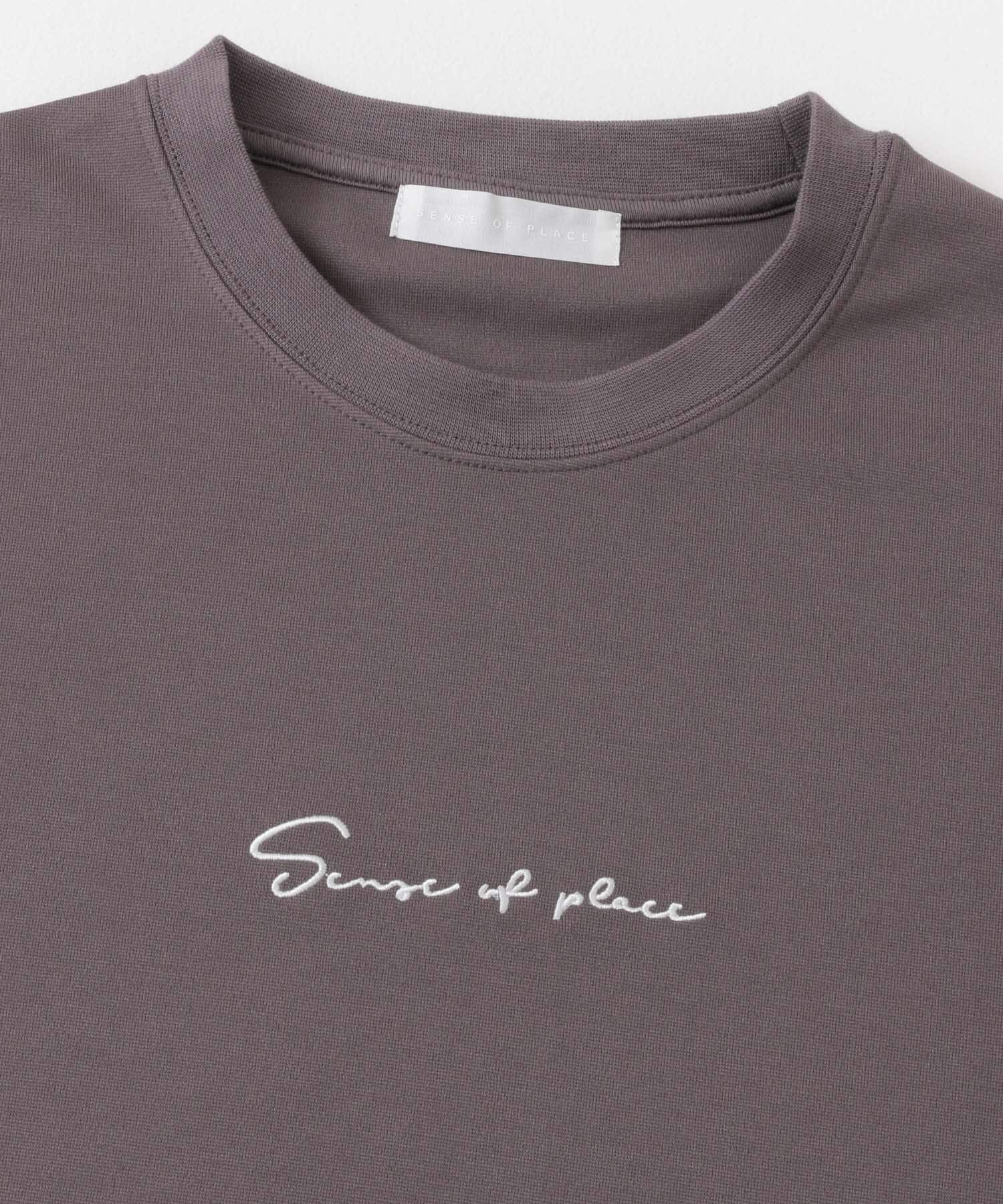 SENSE OF PLACE by URBAN RESEARCH「『ユニセックス』シシュウポンチショートスリーブTシャツ」|Tシャツ・カットソー|