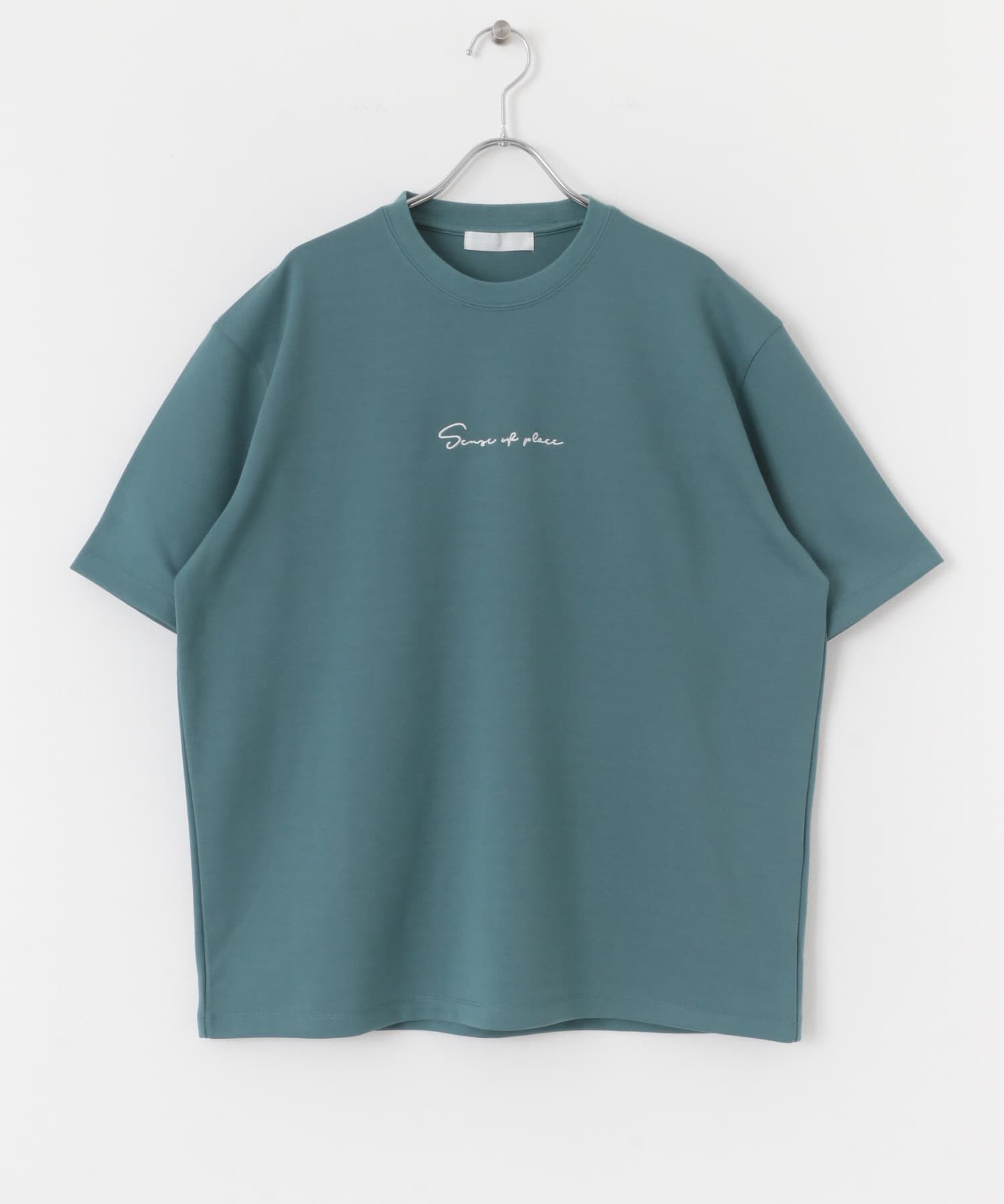 SENSE OF PLACE by URBAN RESEARCH「『ユニセックス』シシュウポンチショートスリーブTシャツ」|Tシャツ・カットソー|