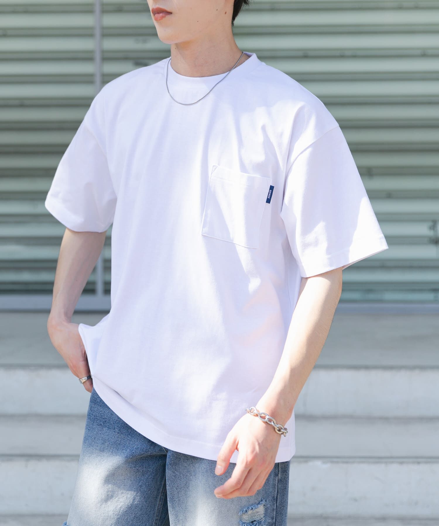 SENSE OF PLACE by URBAN RESEARCH「『UR TECH ひやサラクール』リラックスポケTシャツ」|Tシャツ・カットソー|