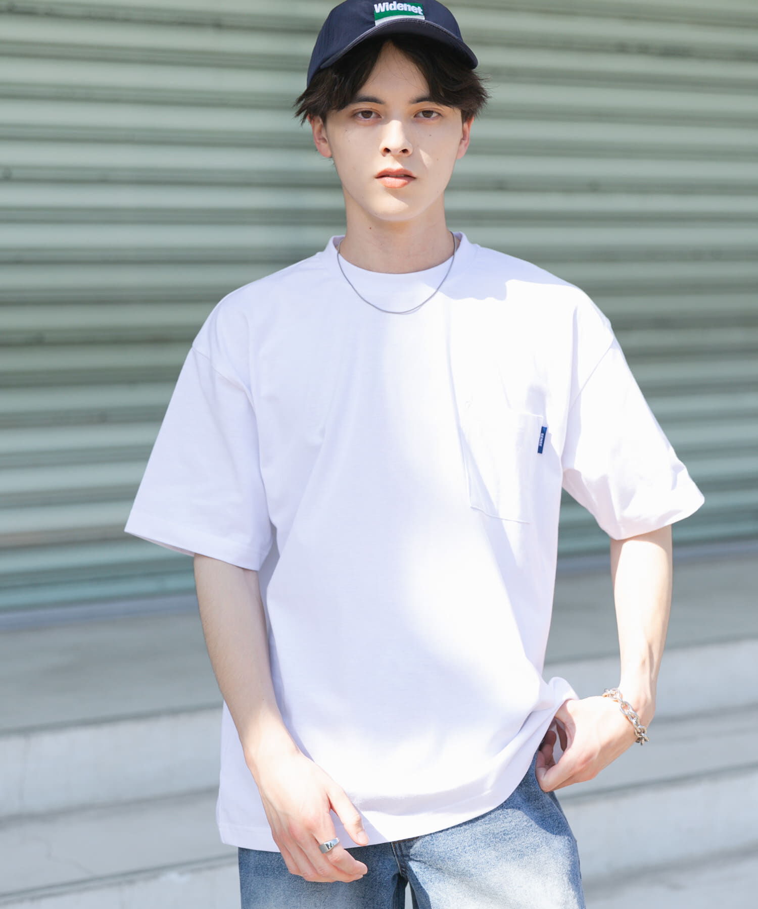 SENSE OF PLACE by URBAN RESEARCH「『UR TECH ひやサラクール』リラックスポケTシャツ」|Tシャツ・カットソー|