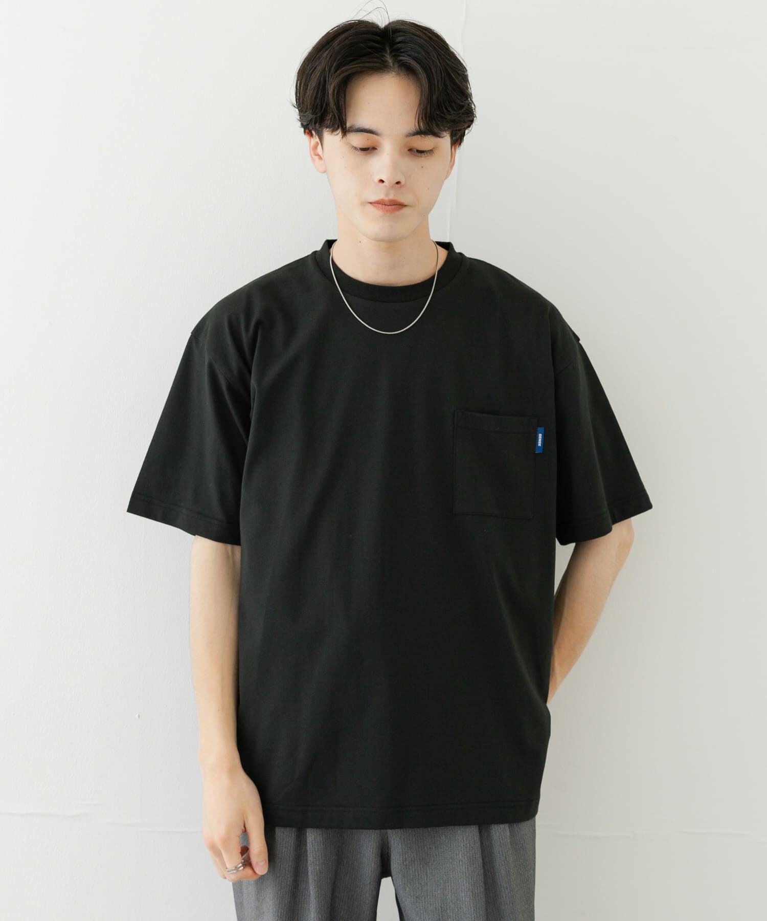 SENSE OF PLACE by URBAN RESEARCH「『UR TECH ひやサラクール』リラックスポケTシャツ」|Tシャツ・カットソー|