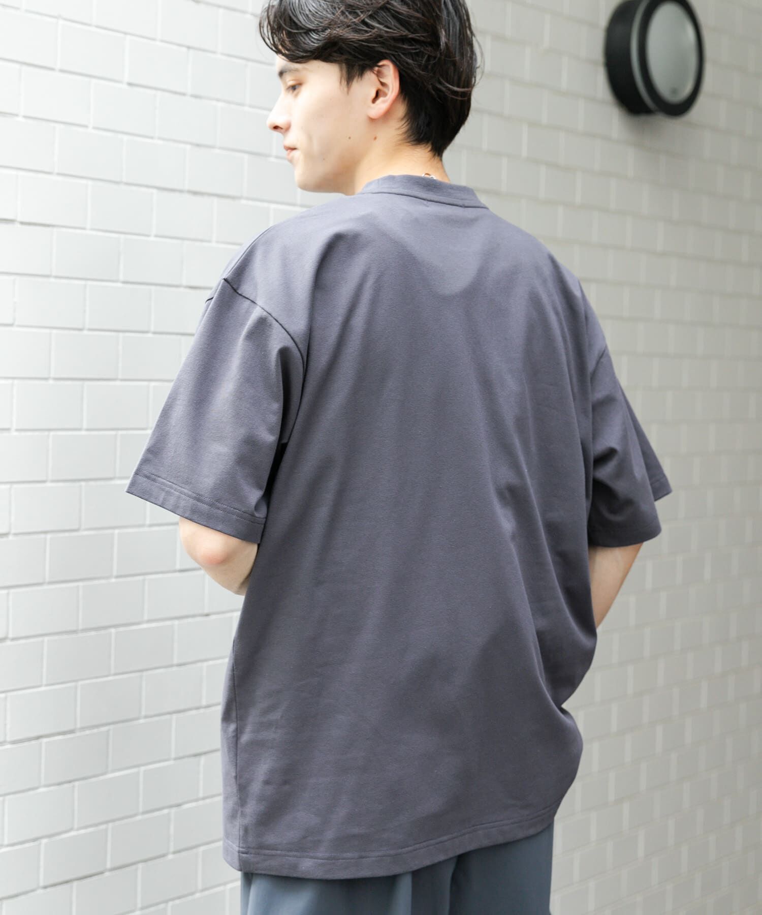 SENSE OF PLACE by URBAN RESEARCH「『UR TECH ひやサラクール』リラックスポケTシャツ」|Tシャツ・カットソー|