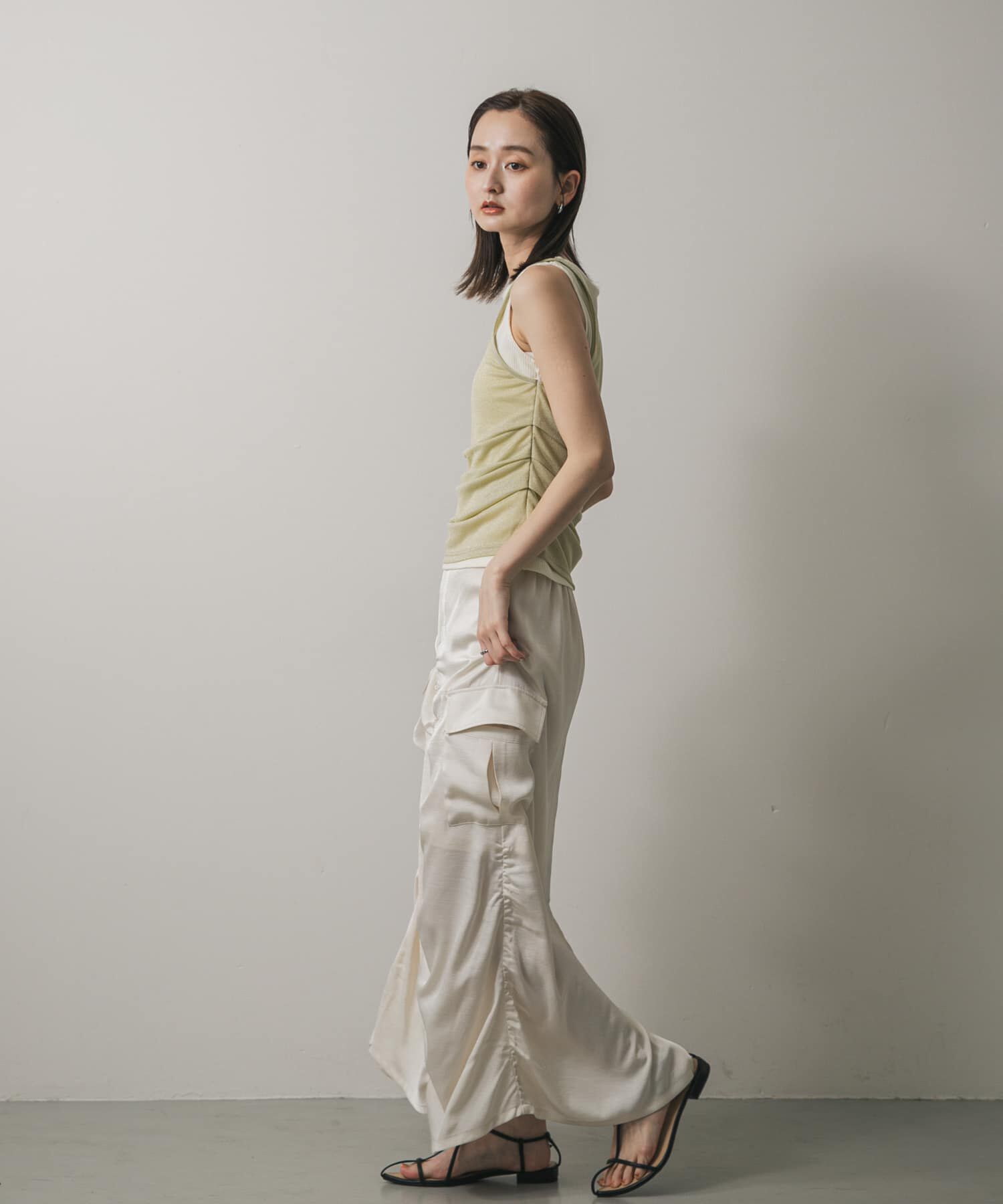 SENSE OF PLACE by URBAN RESEARCH「シアーレイヤードタンクトップ」|タンクトップ|