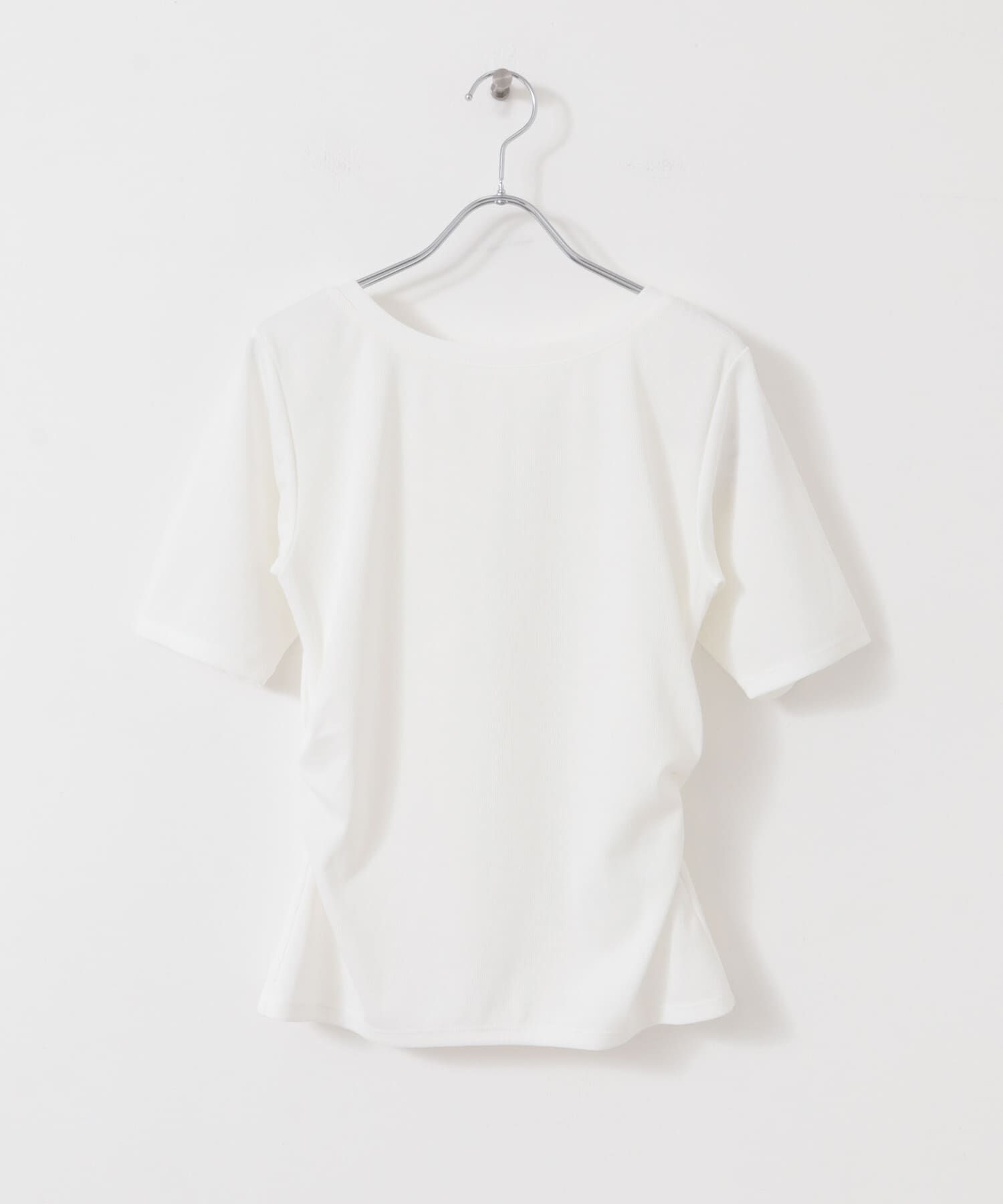 SENSE OF PLACE by URBAN RESEARCH「2WAYウエストギャザーリブトップ」|Tシャツ・カットソー|