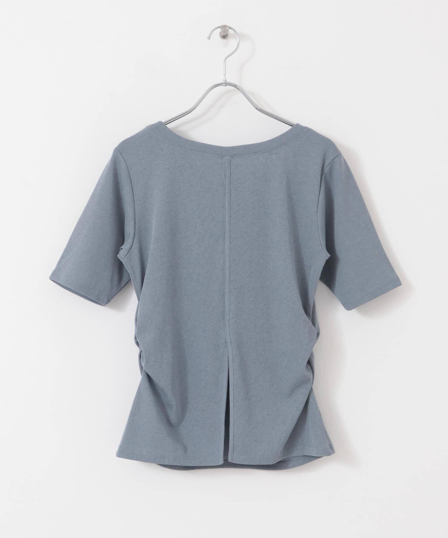 SENSE OF PLACE by URBAN RESEARCH「2WAYウエストギャザーリブトップ」|Tシャツ・カットソー|