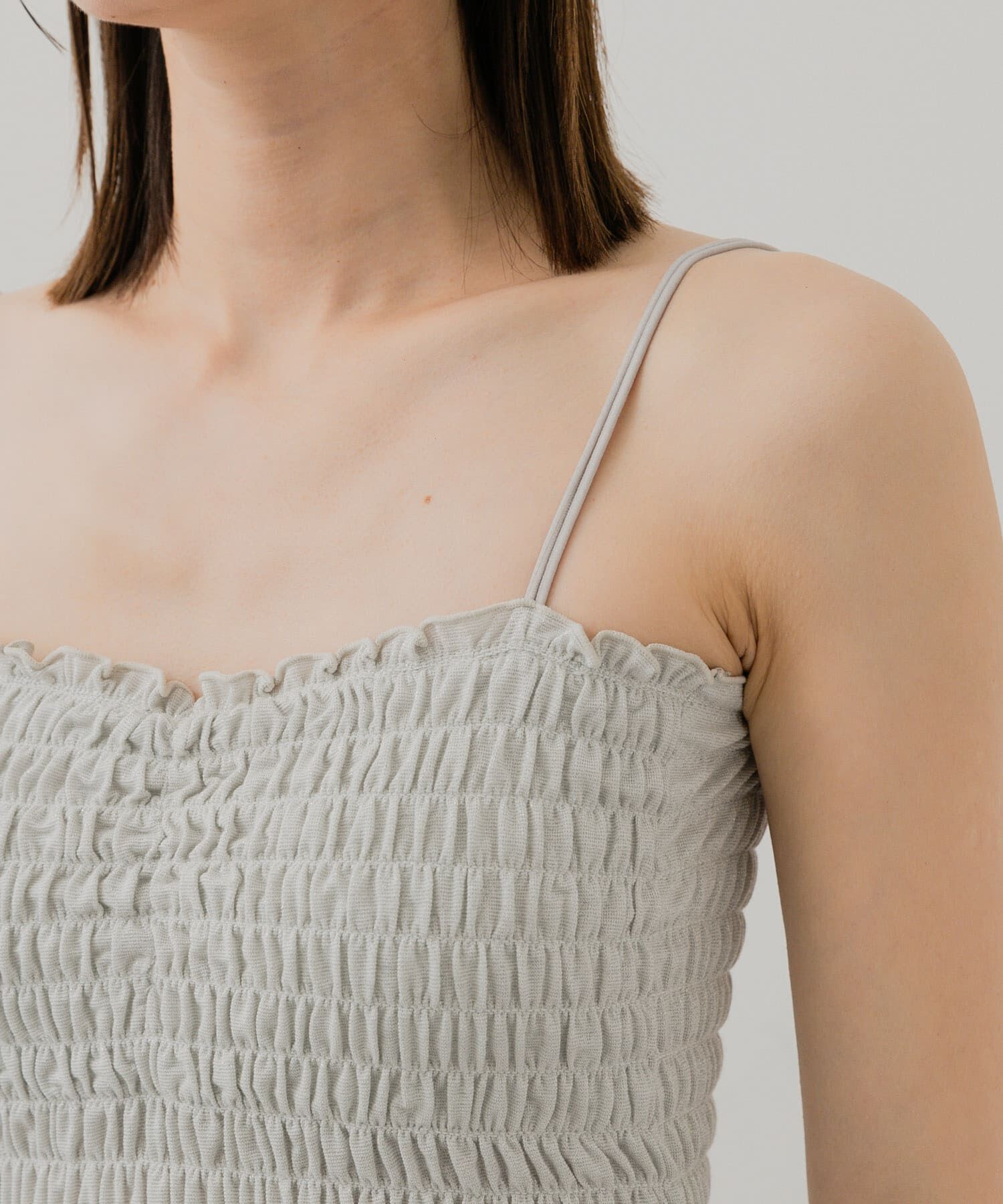 SENSE OF PLACE by URBAN RESEARCH「ラメシャーリングカップツキキャミソール」|キャミソール|