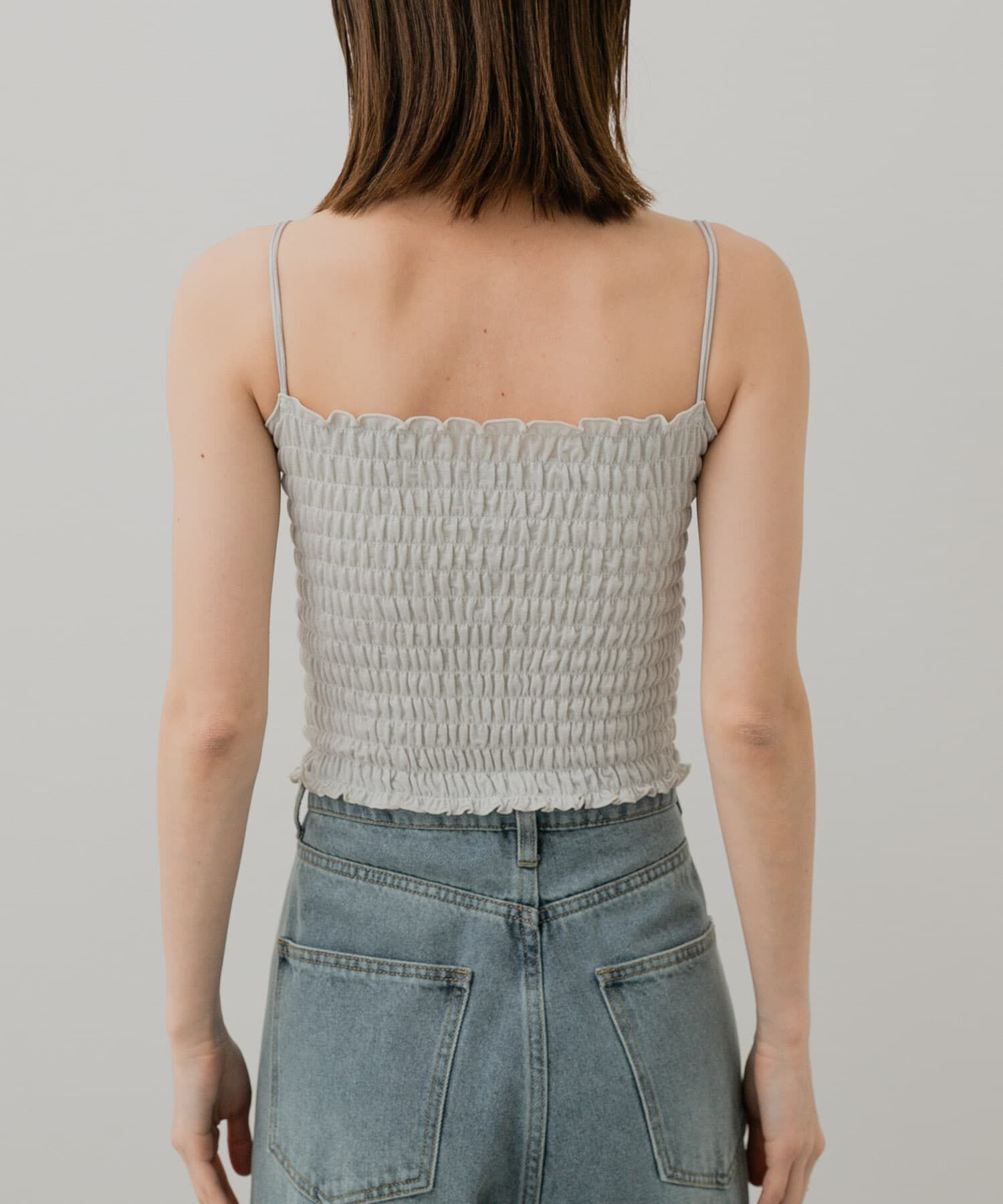 SENSE OF PLACE by URBAN RESEARCH「ラメシャーリングカップツキキャミソール」|キャミソール|