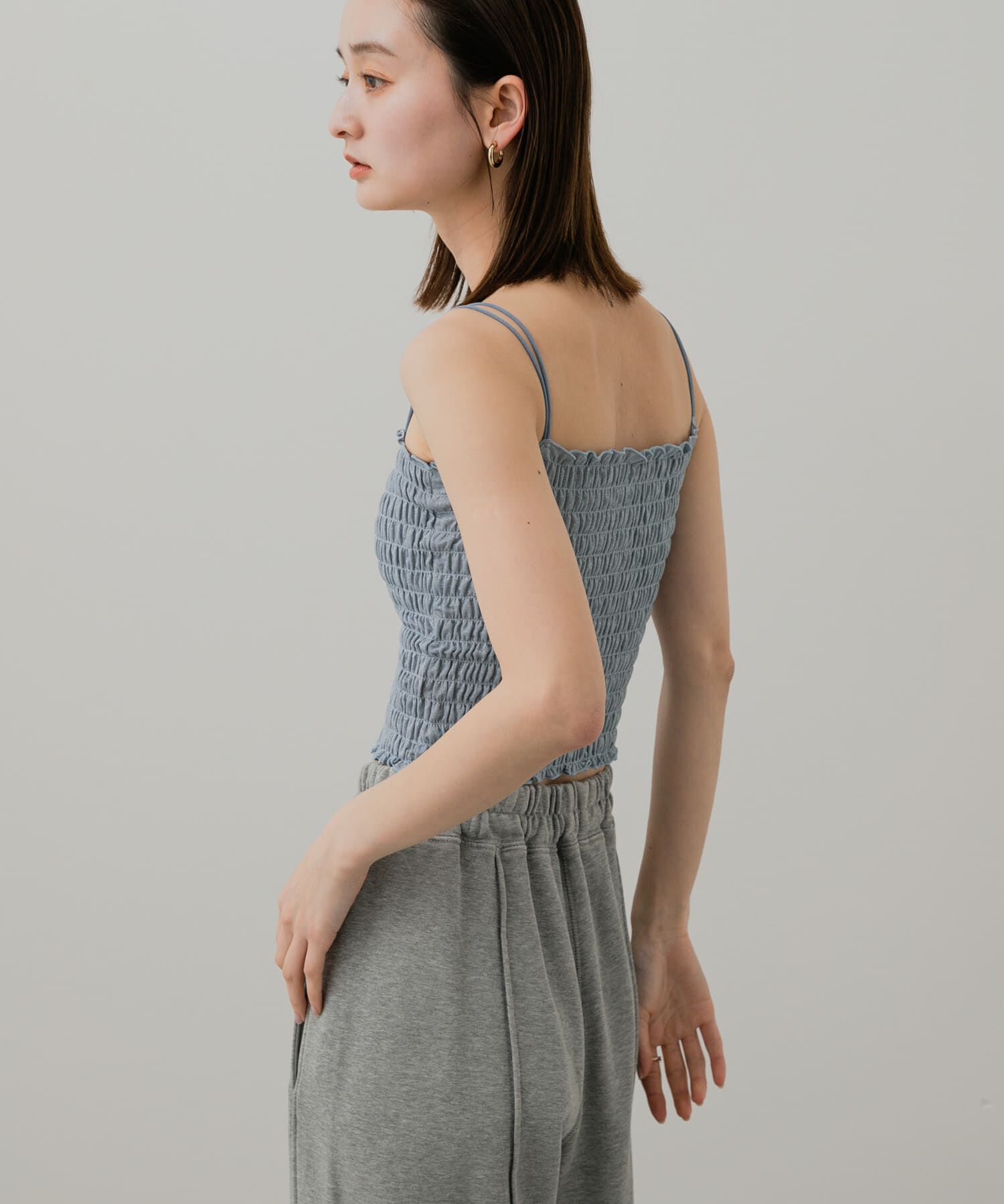 SENSE OF PLACE by URBAN RESEARCH「ラメシャーリングカップツキキャミソール」|キャミソール|