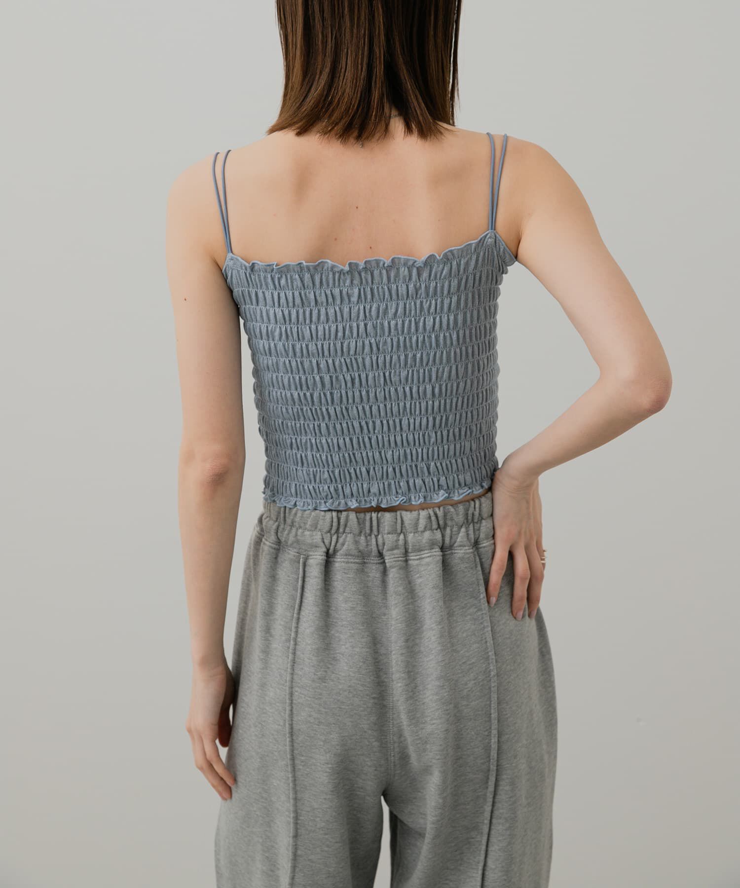 SENSE OF PLACE by URBAN RESEARCH「ラメシャーリングカップツキキャミソール」|キャミソール|