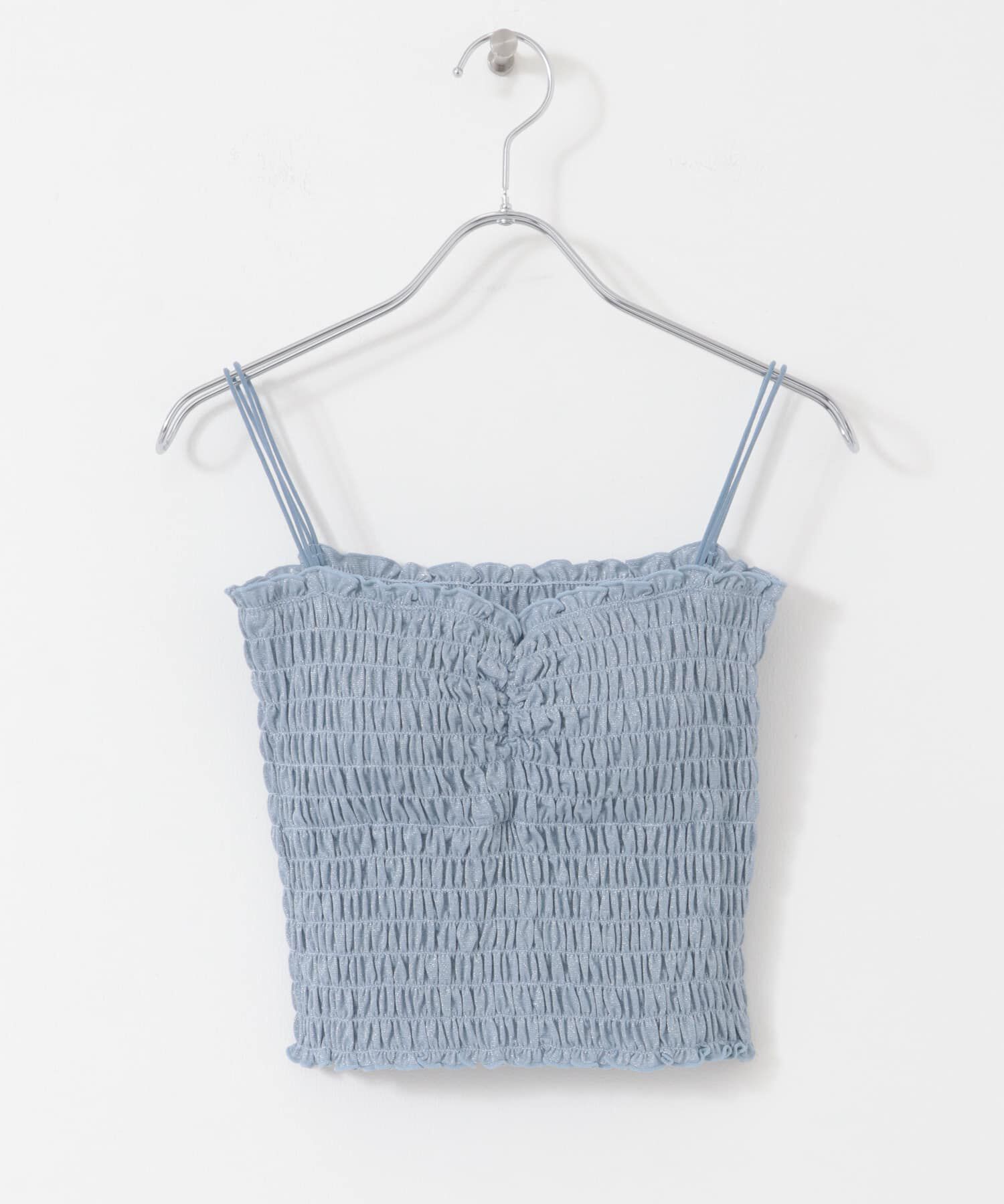 SENSE OF PLACE by URBAN RESEARCH「ラメシャーリングカップツキキャミソール」|キャミソール|