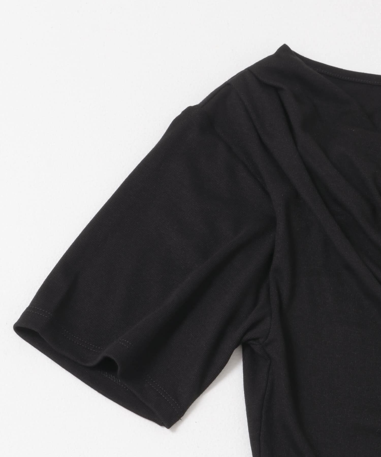 SENSE OF PLACE by URBAN RESEARCH「アシメドレープトップ(半袖)」|Tシャツ・カットソー|