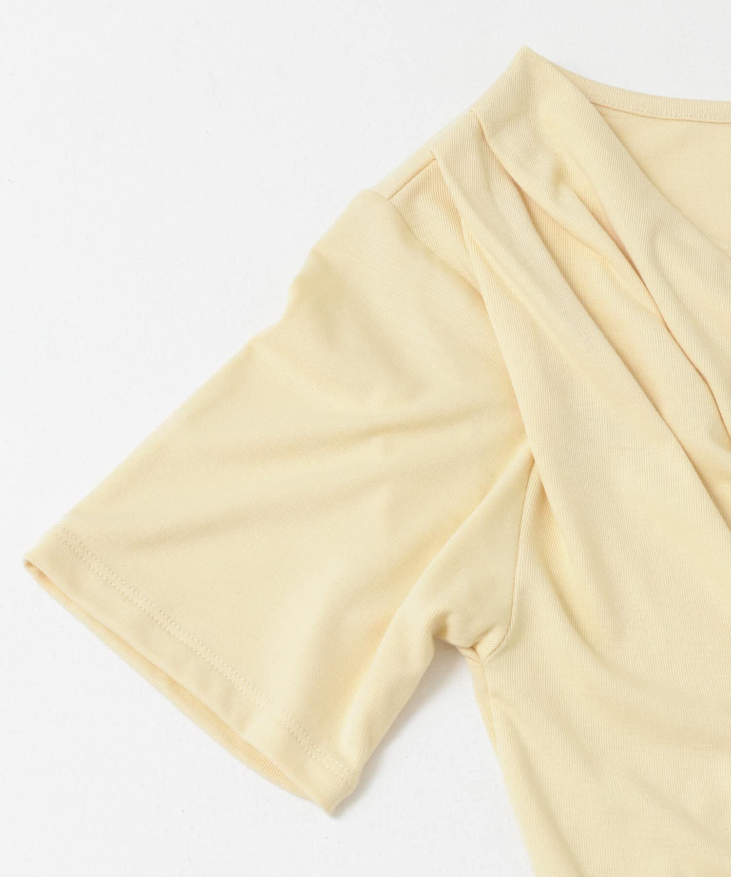 SENSE OF PLACE by URBAN RESEARCH「アシメドレープトップ(半袖)」|Tシャツ・カットソー|