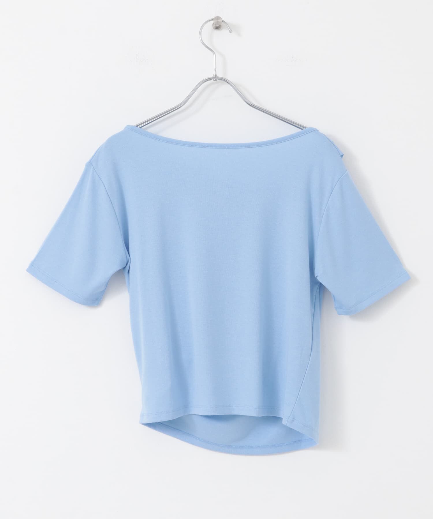 SENSE OF PLACE by URBAN RESEARCH「アシメドレープトップ(半袖)」|Tシャツ・カットソー|