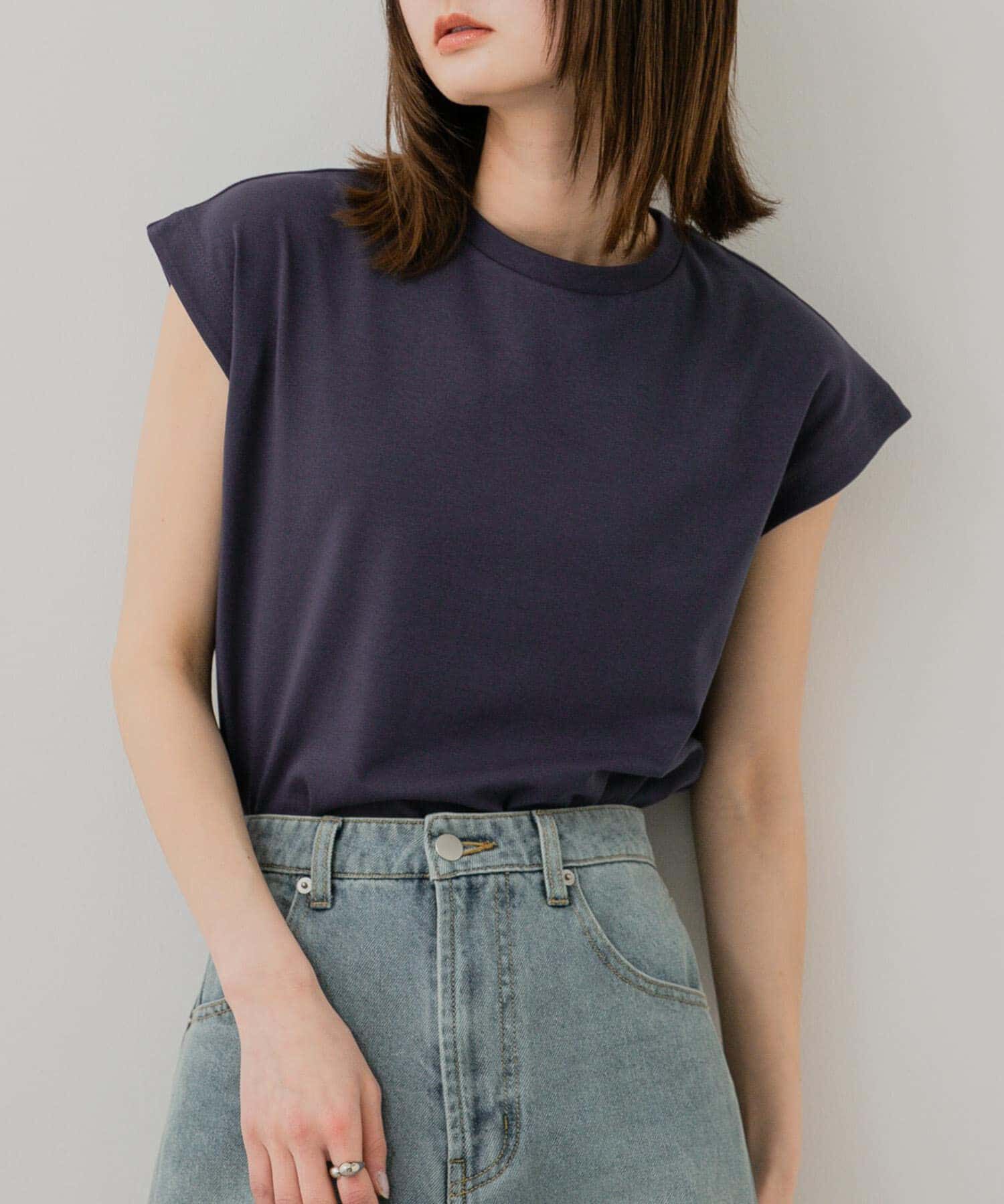 SENSE OF PLACE by URBAN RESEARCH「『UR TECH ひやサラクール』 クールタッチフレンチスリーブTシャツ」|Tシャツ・カットソー|