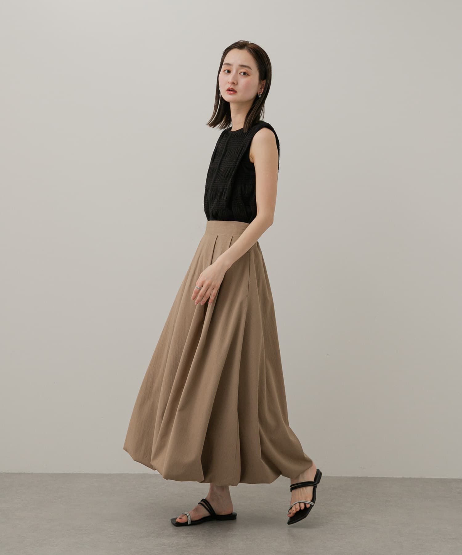 SENSE OF PLACE by URBAN RESEARCH「シャーリングパイピングカットトップ」|Tシャツ・カットソー|