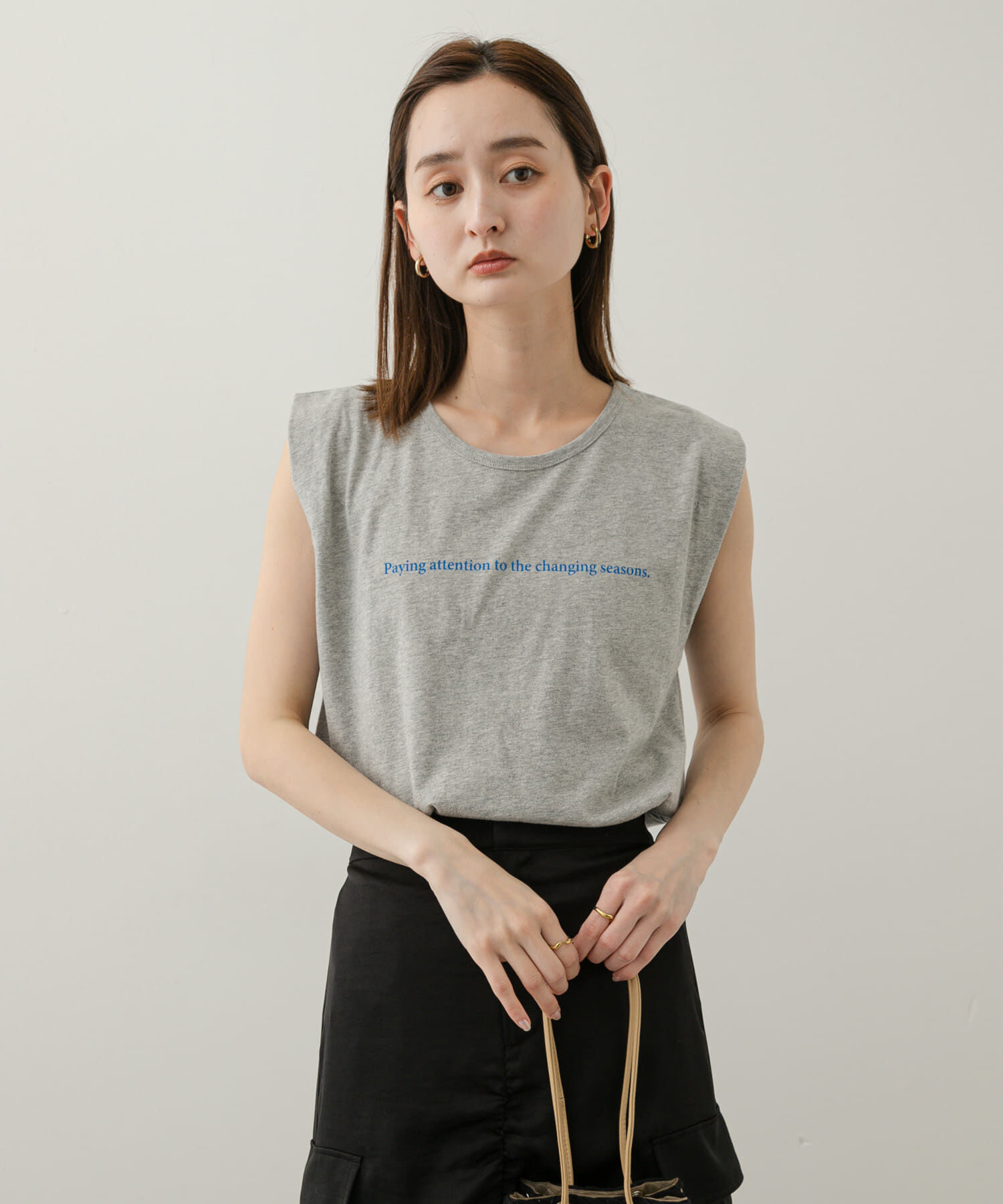 SENSE OF PLACE by URBAN RESEARCH「ショルダータックグラフィックTシャツ」|Tシャツ・カットソー|