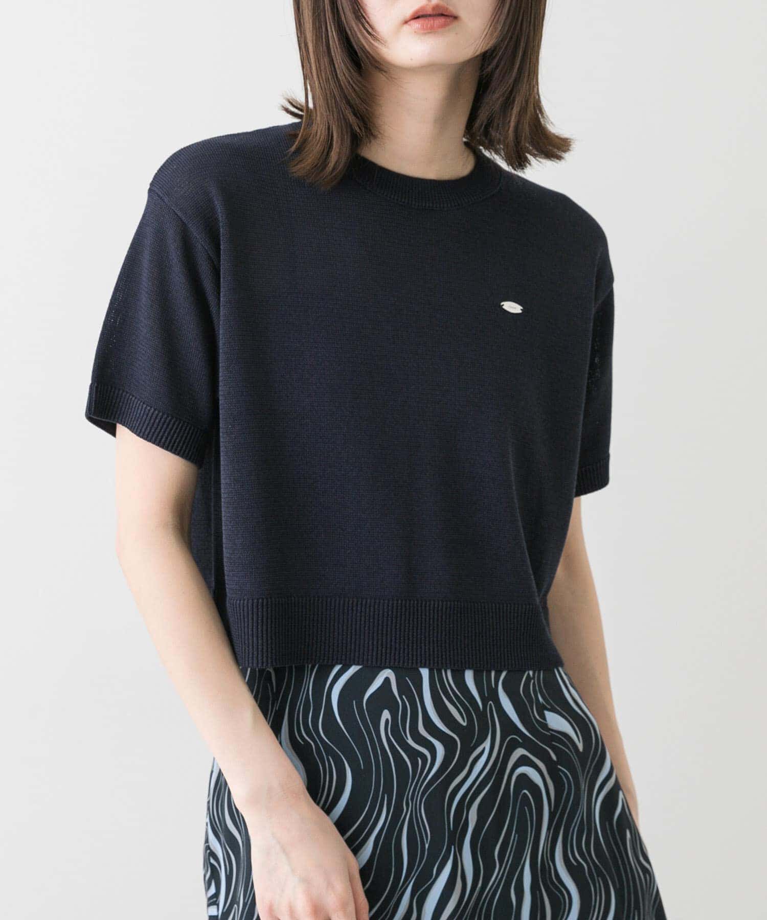 SENSE OF PLACE by URBAN RESEARCH「クルーネッククロップドセーター」|ニット・セーター|