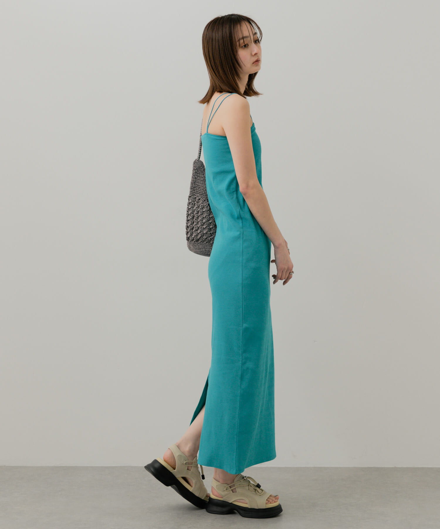 SENSE OF PLACE by URBAN RESEARCH「ホルターネックカップツキキャミワンピース」|ワンピース|