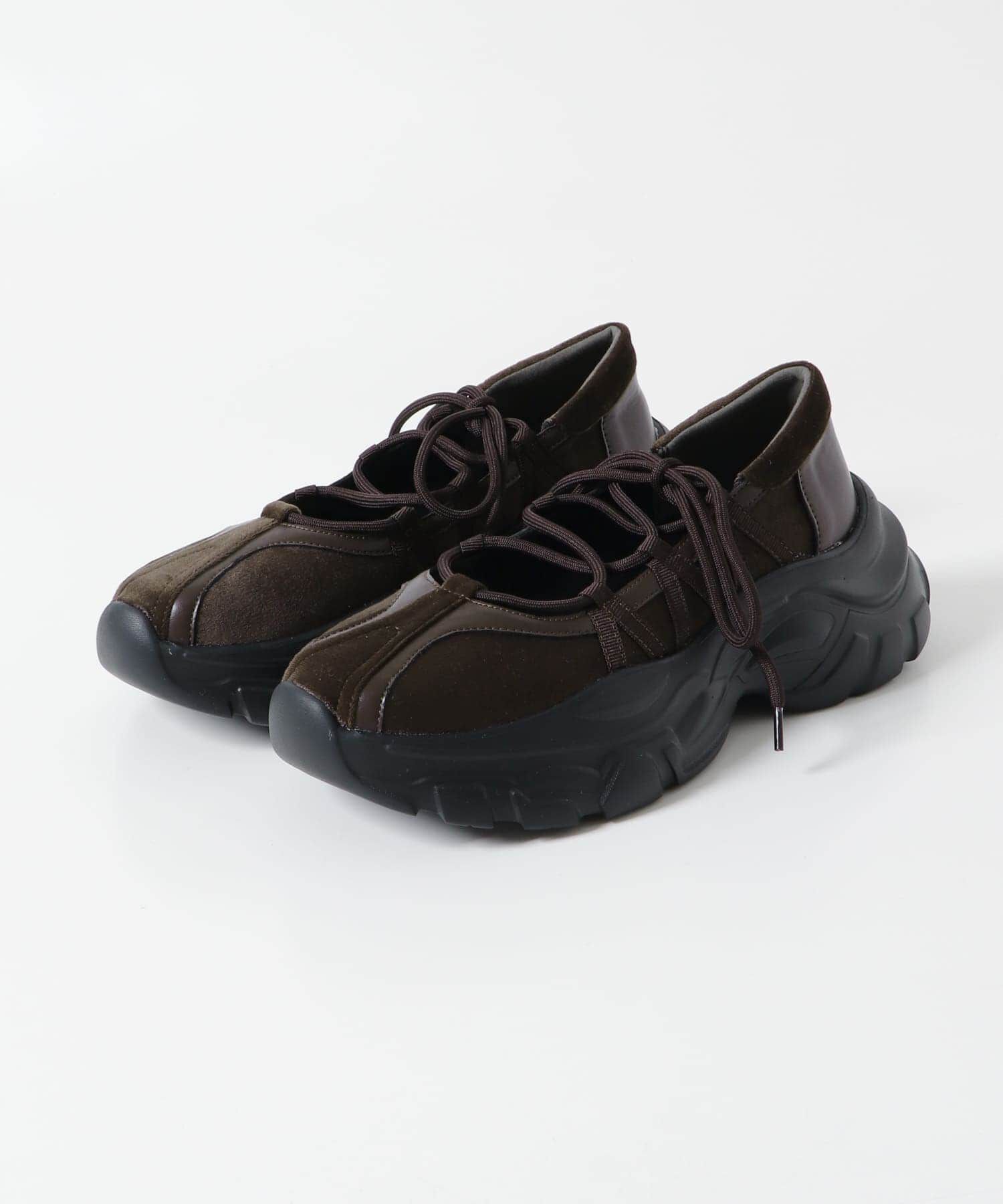 SENSE OF PLACE by URBAN RESEARCH「レースアップバレエスニーカー」|スニーカー|