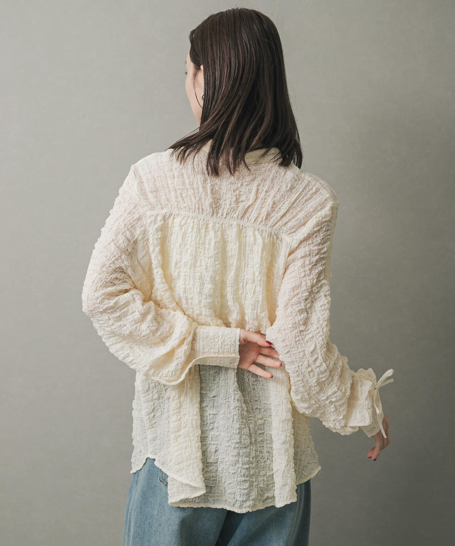 SENSE OF PLACE by URBAN RESEARCH「シャーリングシャツ」|シャツ・ブラウス|