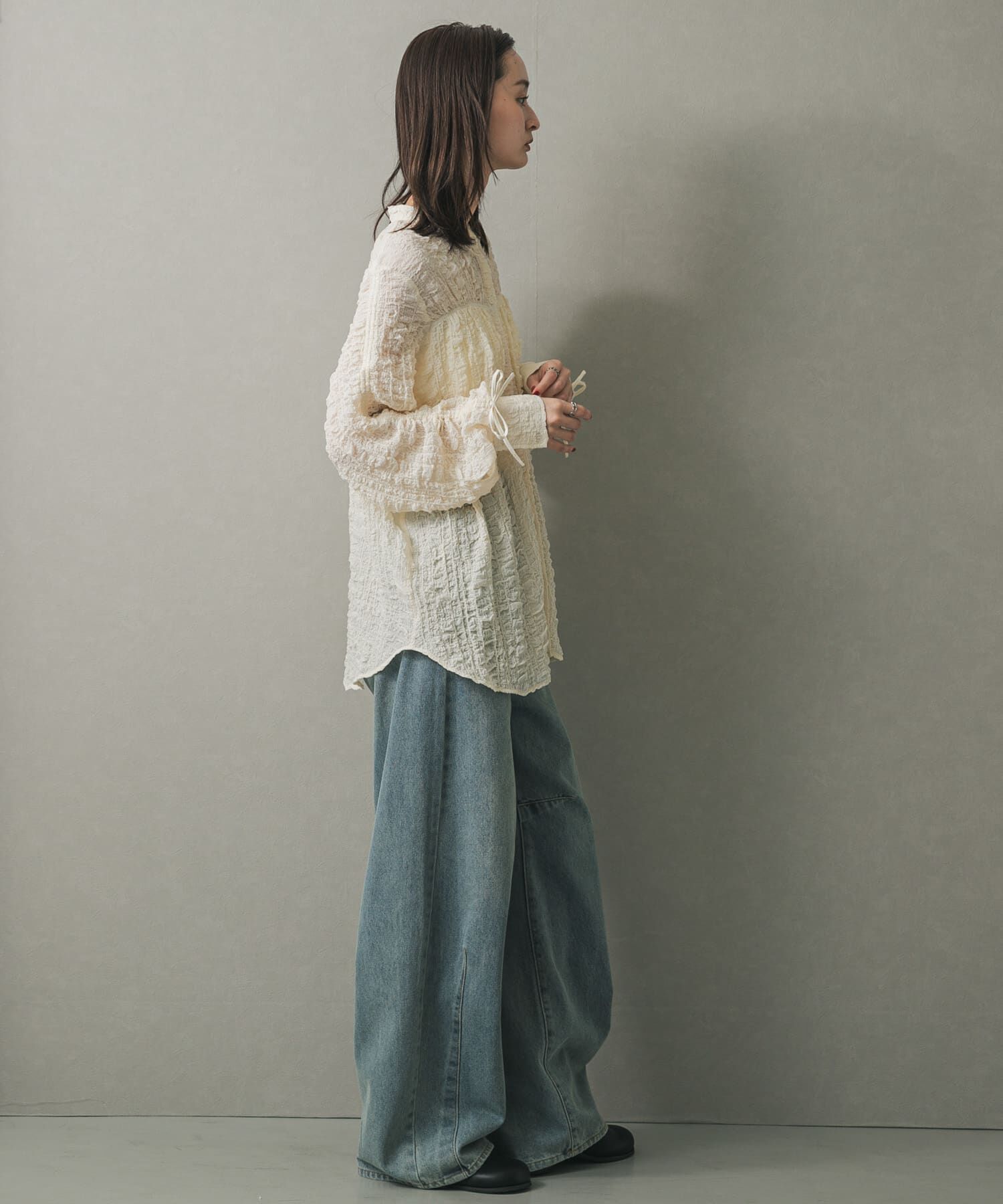 SENSE OF PLACE by URBAN RESEARCH「シャーリングシャツ」|シャツ・ブラウス|