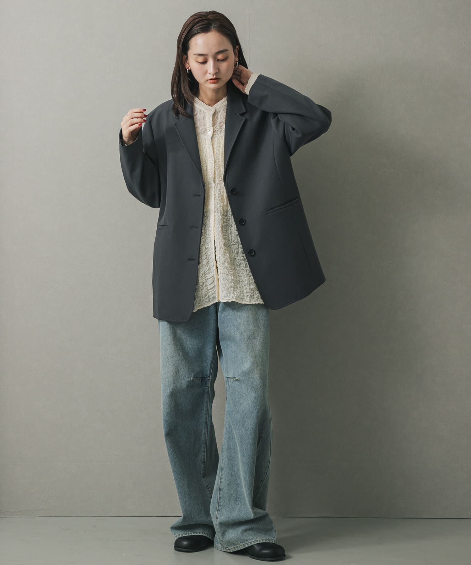 SENSE OF PLACE by URBAN RESEARCH「シャーリングシャツ」|シャツ・ブラウス|