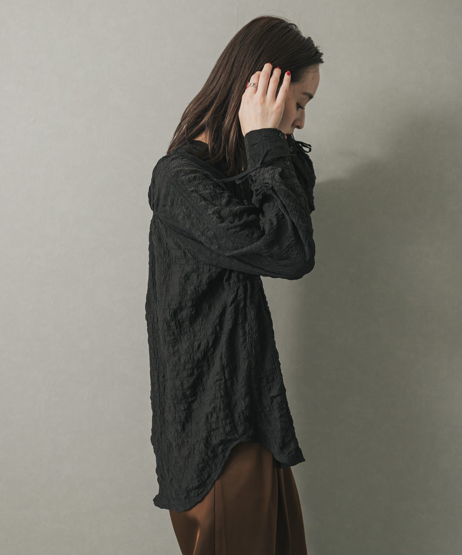 SENSE OF PLACE by URBAN RESEARCH「シャーリングシャツ」|シャツ・ブラウス|