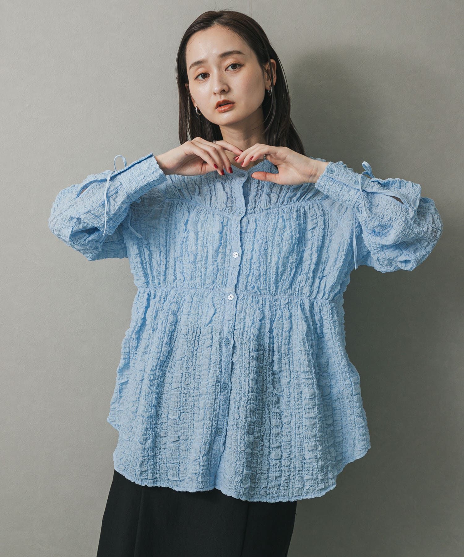 SENSE OF PLACE by URBAN RESEARCH「シャーリングシャツ」|シャツ・ブラウス|