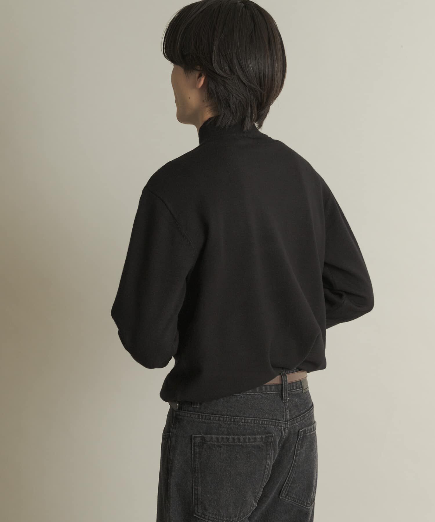 SENSE OF PLACE by URBAN RESEARCH「『一部WEB限定カラー』『洗濯可/毛玉防止』ストレッチモックネックニット」|ニット・セーター|