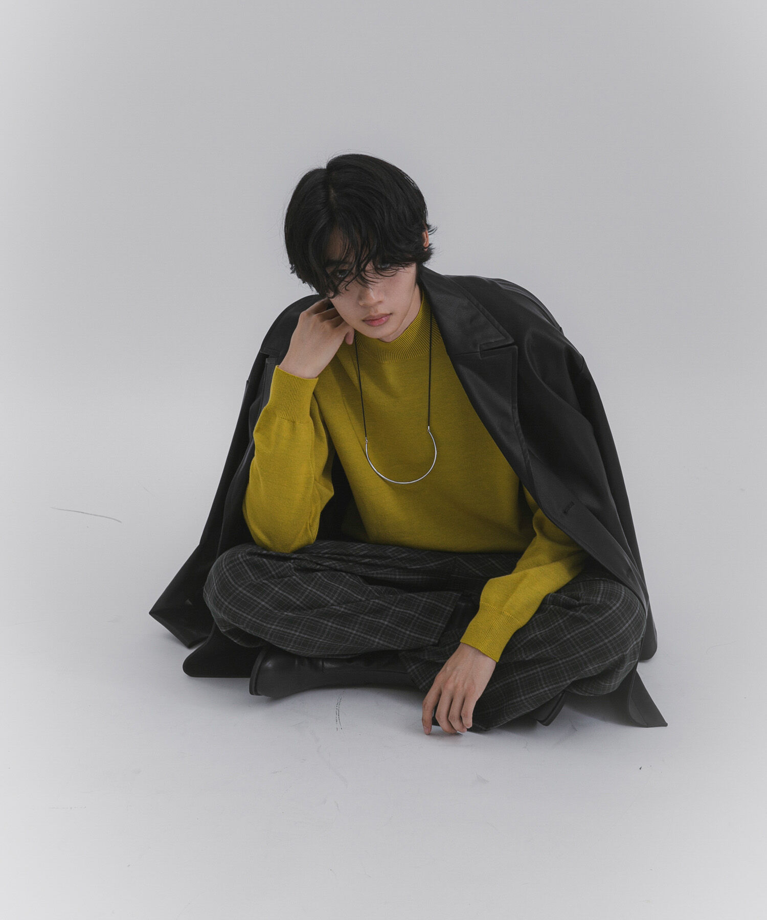 SENSE OF PLACE by URBAN RESEARCH「『一部WEB限定カラー』『洗濯可/毛玉防止』ストレッチモックネックニット」|ニット・セーター|