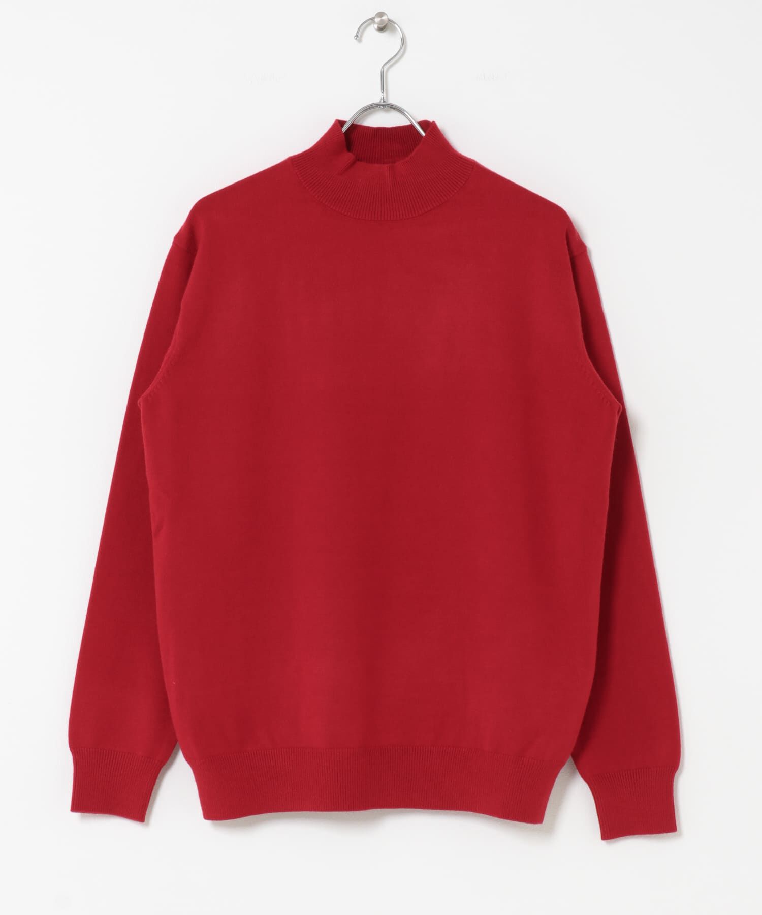 SENSE OF PLACE by URBAN RESEARCH「『一部WEB限定カラー』『洗濯可/毛玉防止』ストレッチモックネックニット」|ニット・セーター|