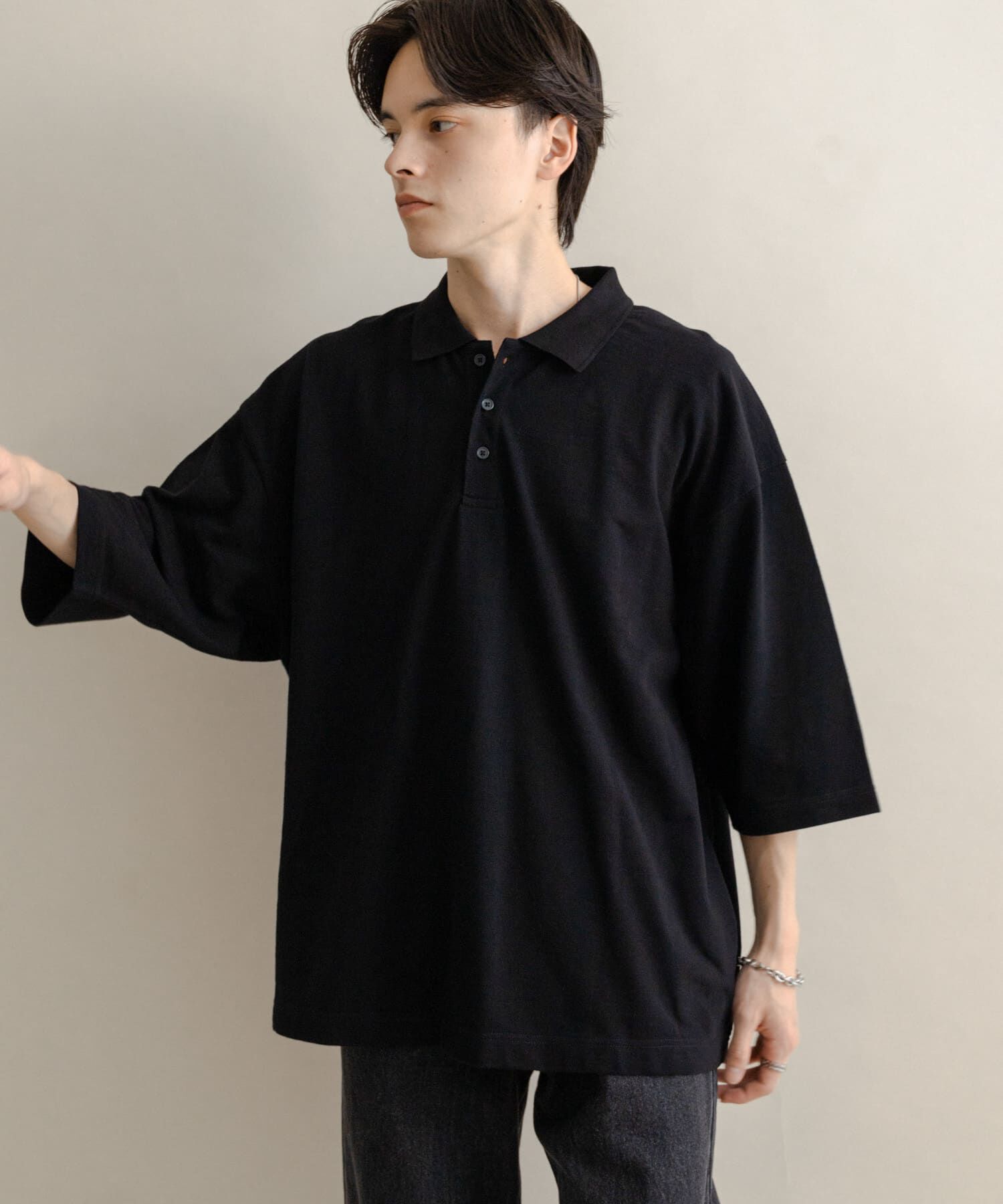 SENSE OF PLACE by URBAN RESEARCH「スラブカノコエクストラルーズポロシャツ」|ポロシャツ|