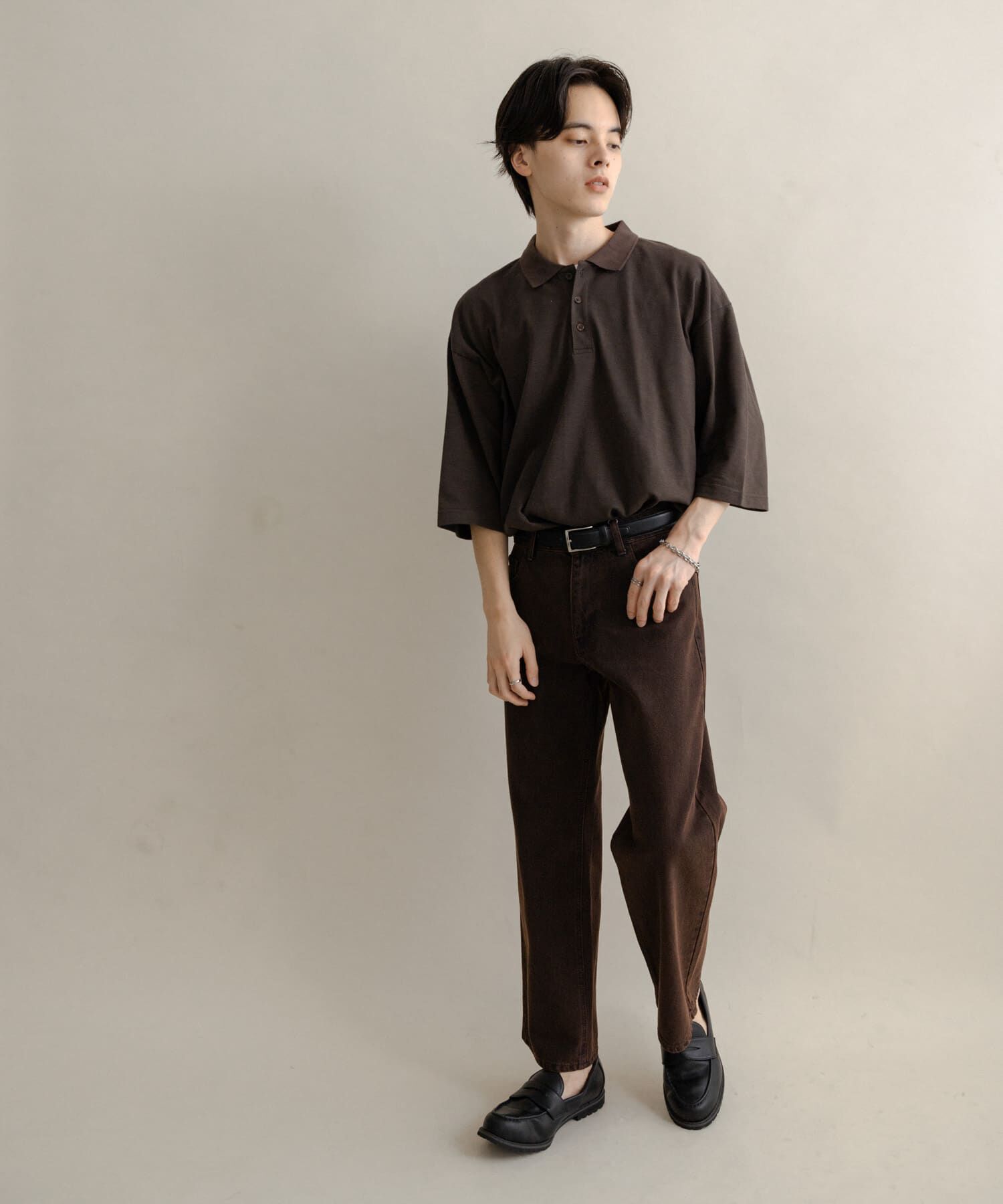 SENSE OF PLACE by URBAN RESEARCH「スラブカノコエクストラルーズポロシャツ」|ポロシャツ|