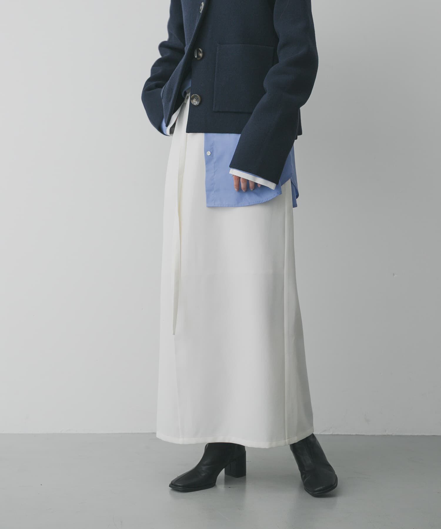 SENSE OF PLACE by URBAN RESEARCH「ベルトデザインペンシルスカート」|スカート|