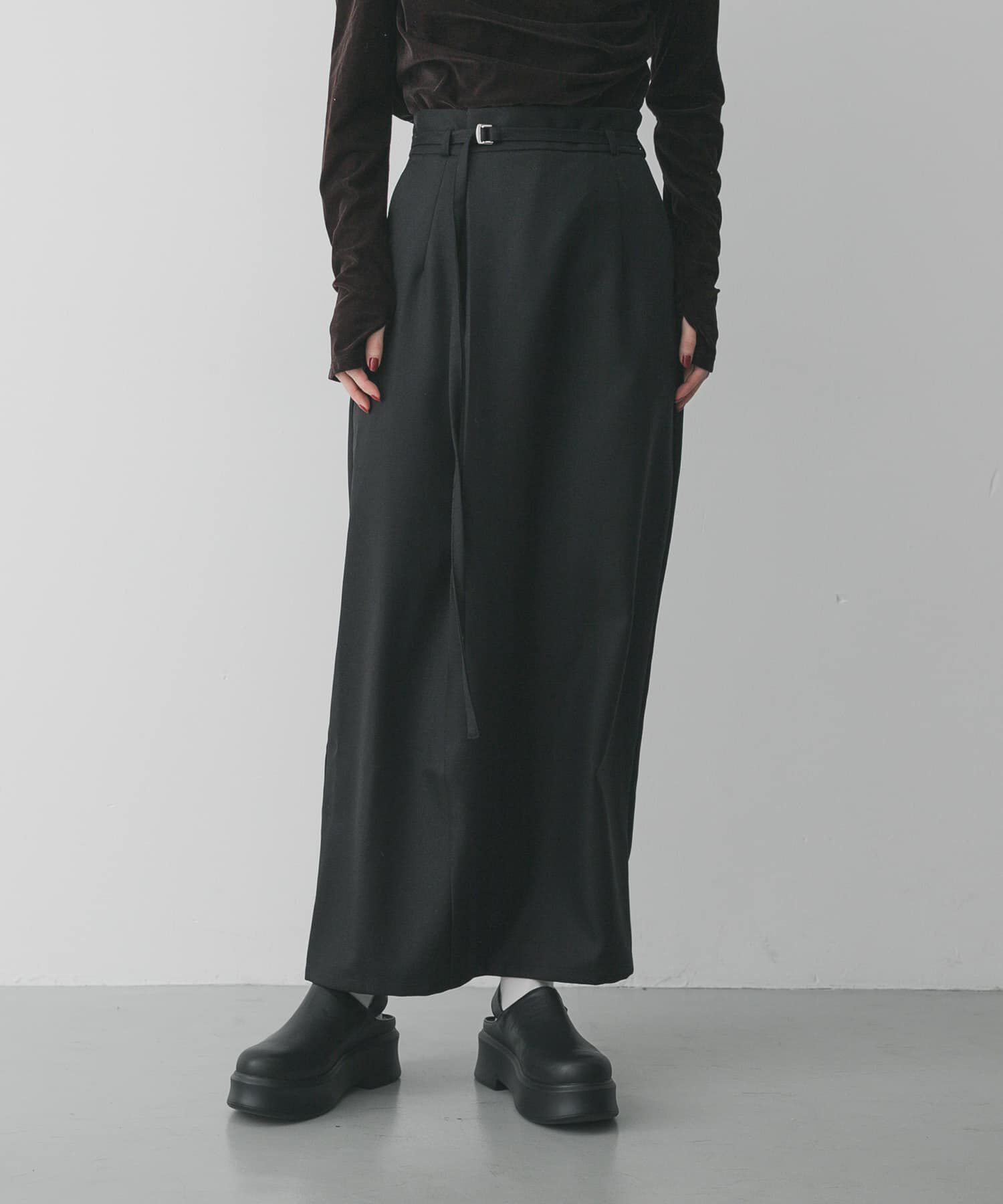 SENSE OF PLACE by URBAN RESEARCH「ベルトデザインペンシルスカート」|スカート|