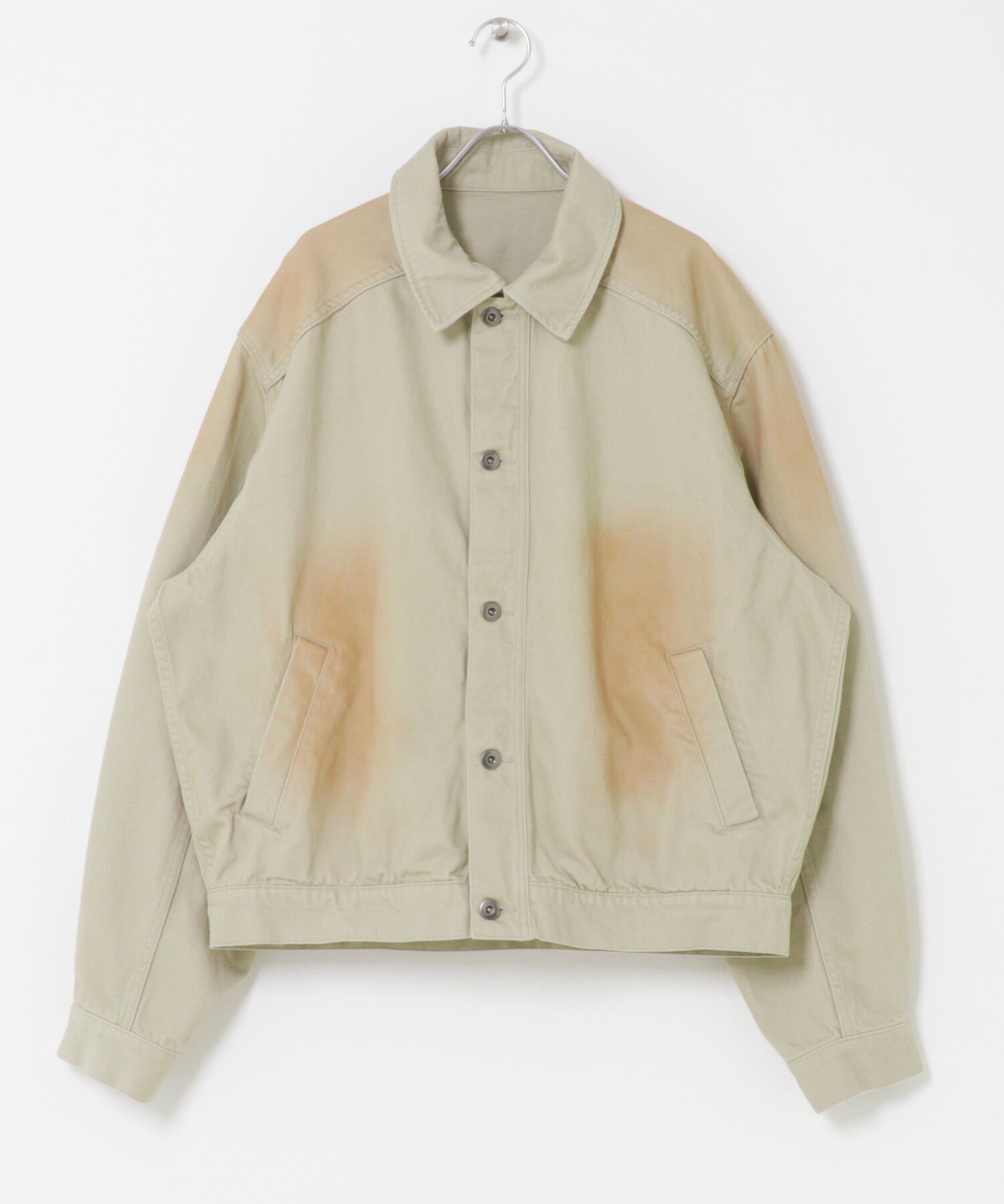 SENSE OF PLACE by URBAN RESEARCH「ヴィンテージライクデニムブルゾン」|デニムジャケット|