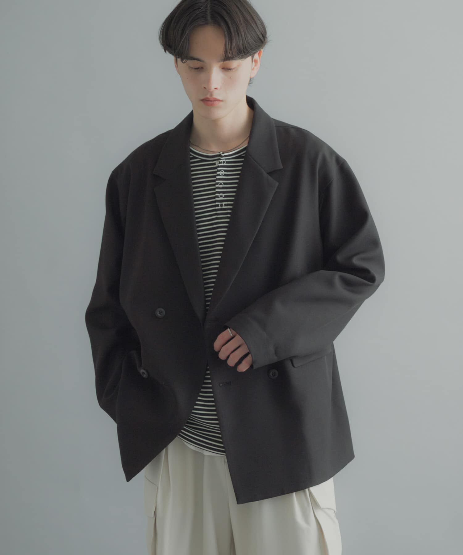 SENSE OF PLACE by URBAN RESEARCH「『撥水/防花粉』SKIN Proofダブルテーラードジャケット」|その他|