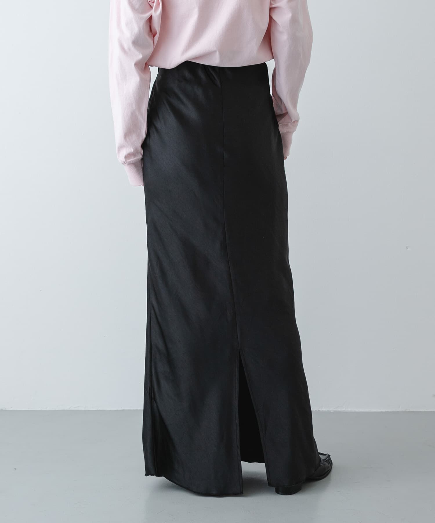 SENSE OF PLACE by URBAN RESEARCH「サテンアイラインスカート」|スカート|