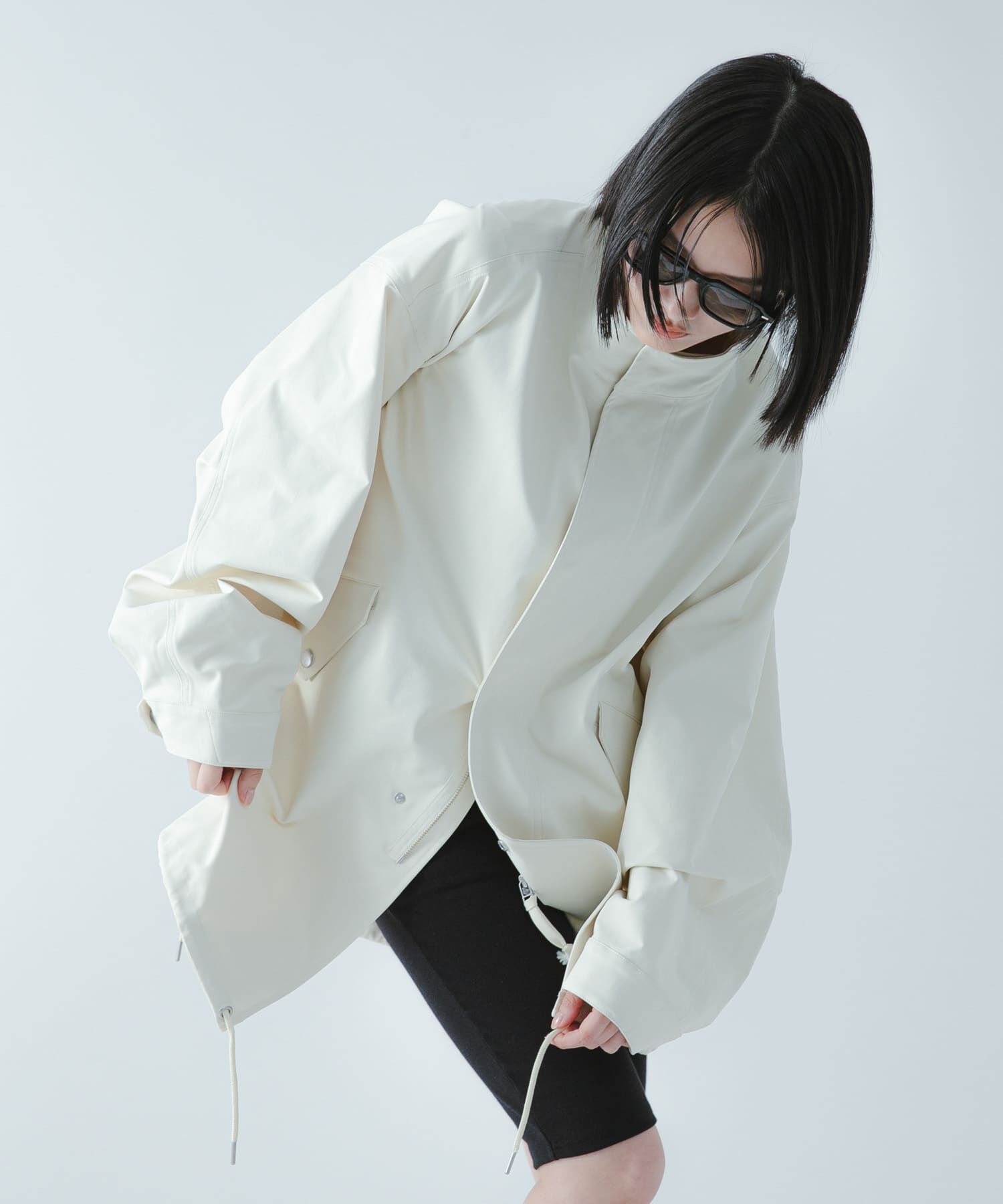 SENSE OF PLACE by URBAN RESEARCH「『撥水/防花粉』SKINProof ミリタリージャケット」|ミリタリージャケット|